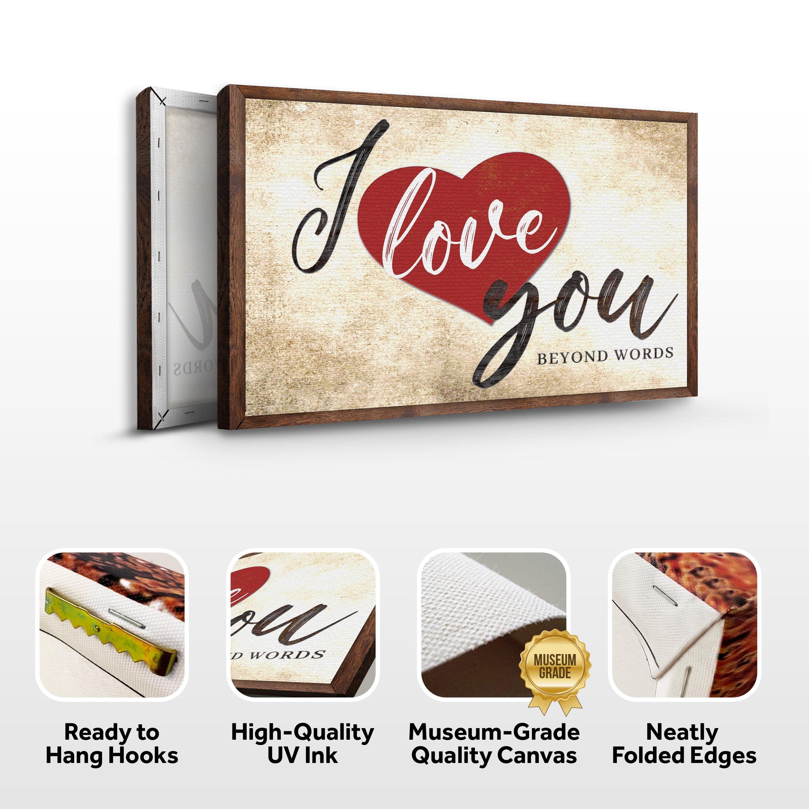 Valentine Beyond Words Sign on sale at MyriadMart