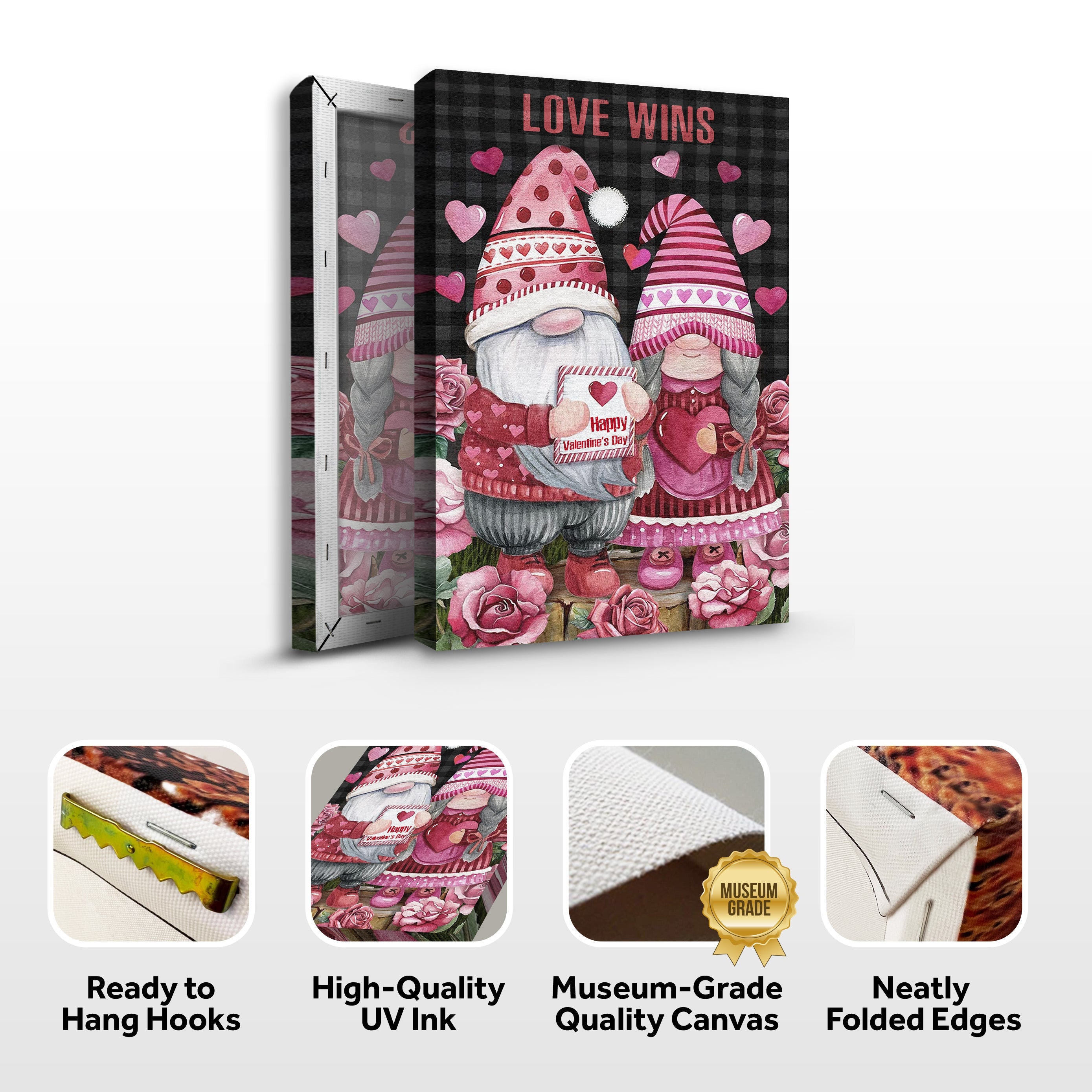 Valentine Gnomes Sign II on sale at MyriadMart