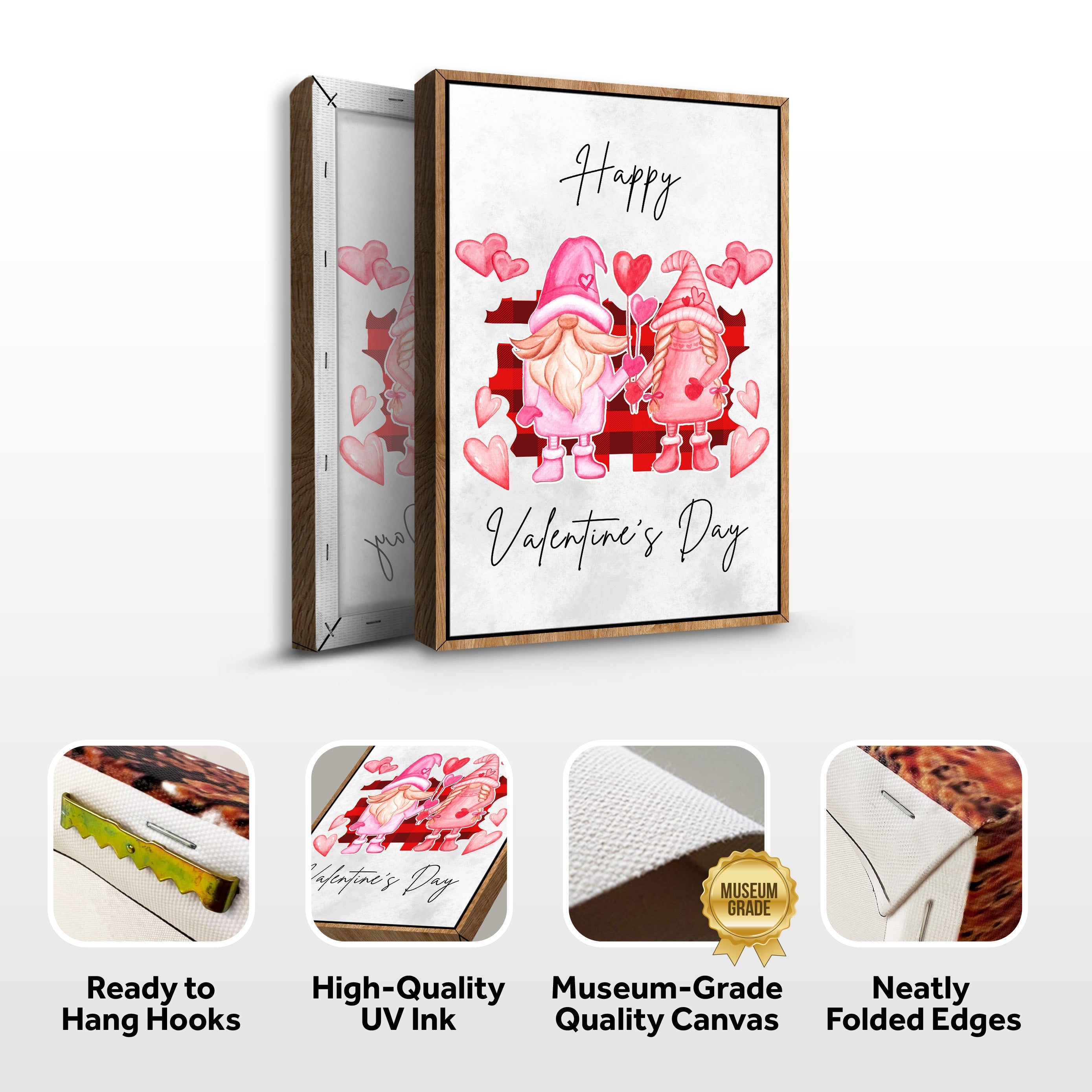 Valentine's Gnomes Sign on sale at MyriadMart