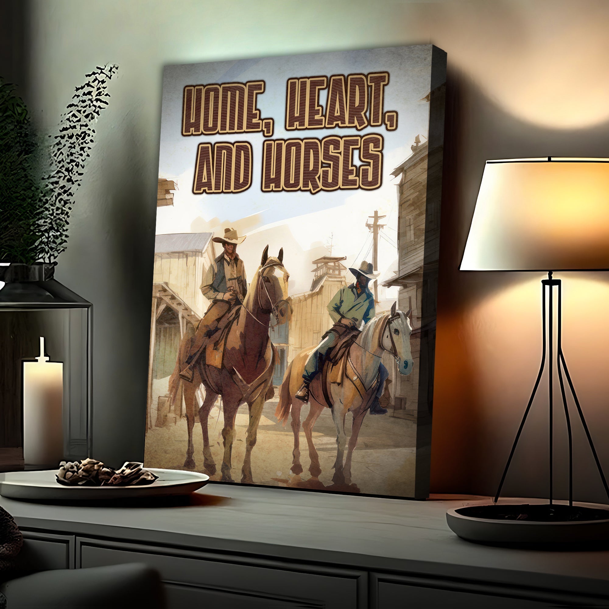 Home, Hearts, And Horses Western Sayings For Signs on sale at MyriadMart
