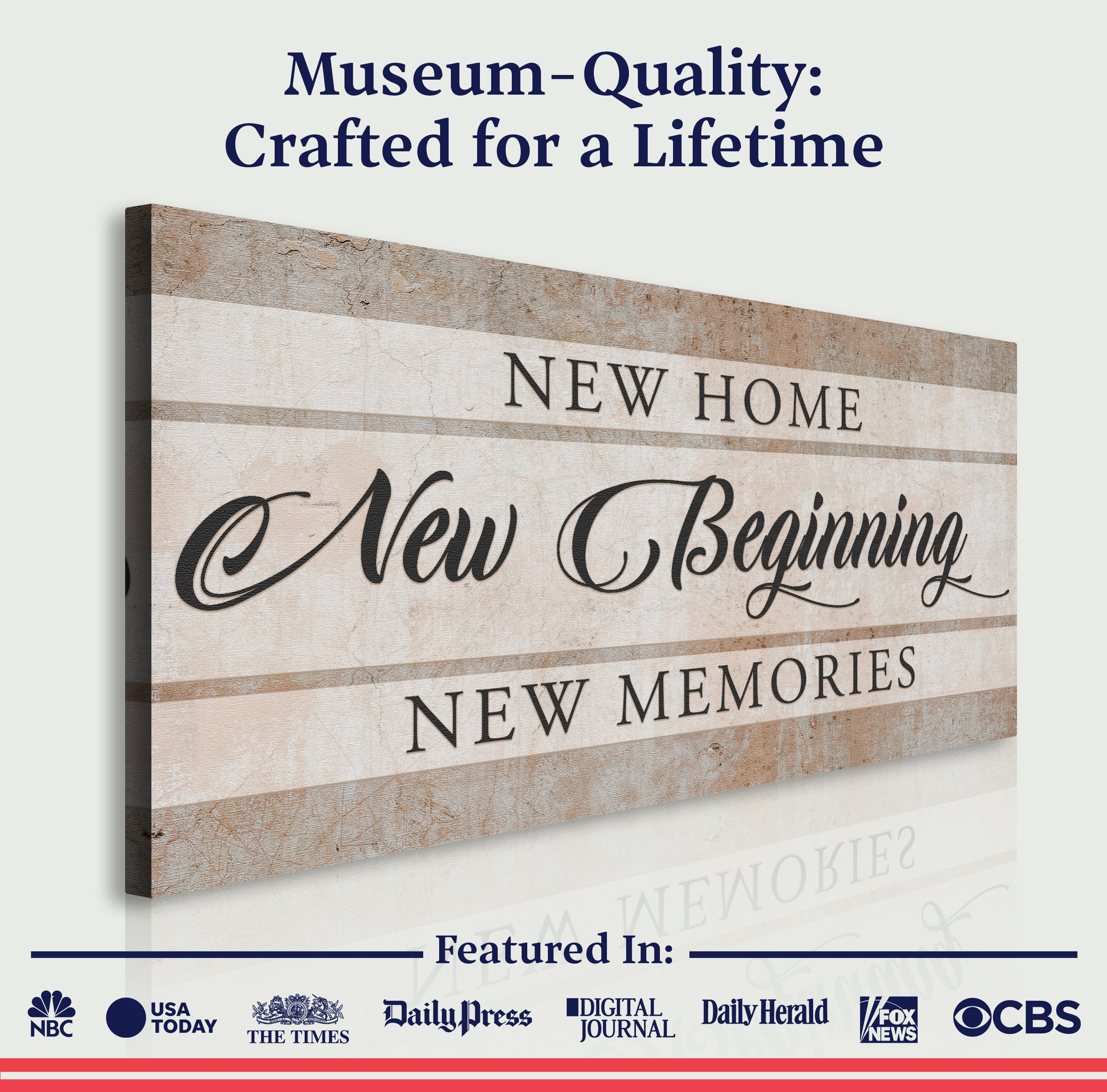 New Home New Beginning Sign VI on sale at MyriadMart