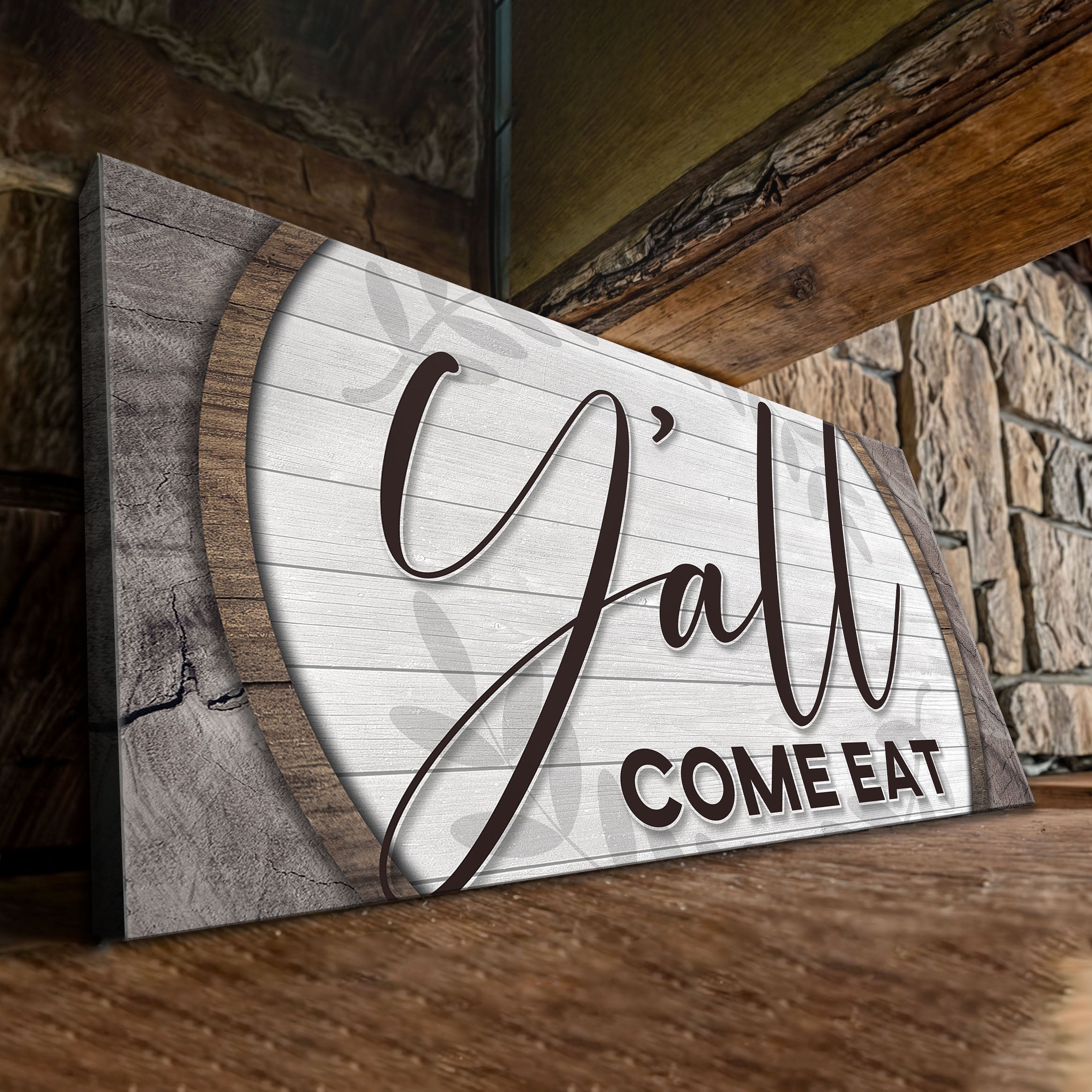 Y'all Come Eat Kitchen Sign on sale at MyriadMart