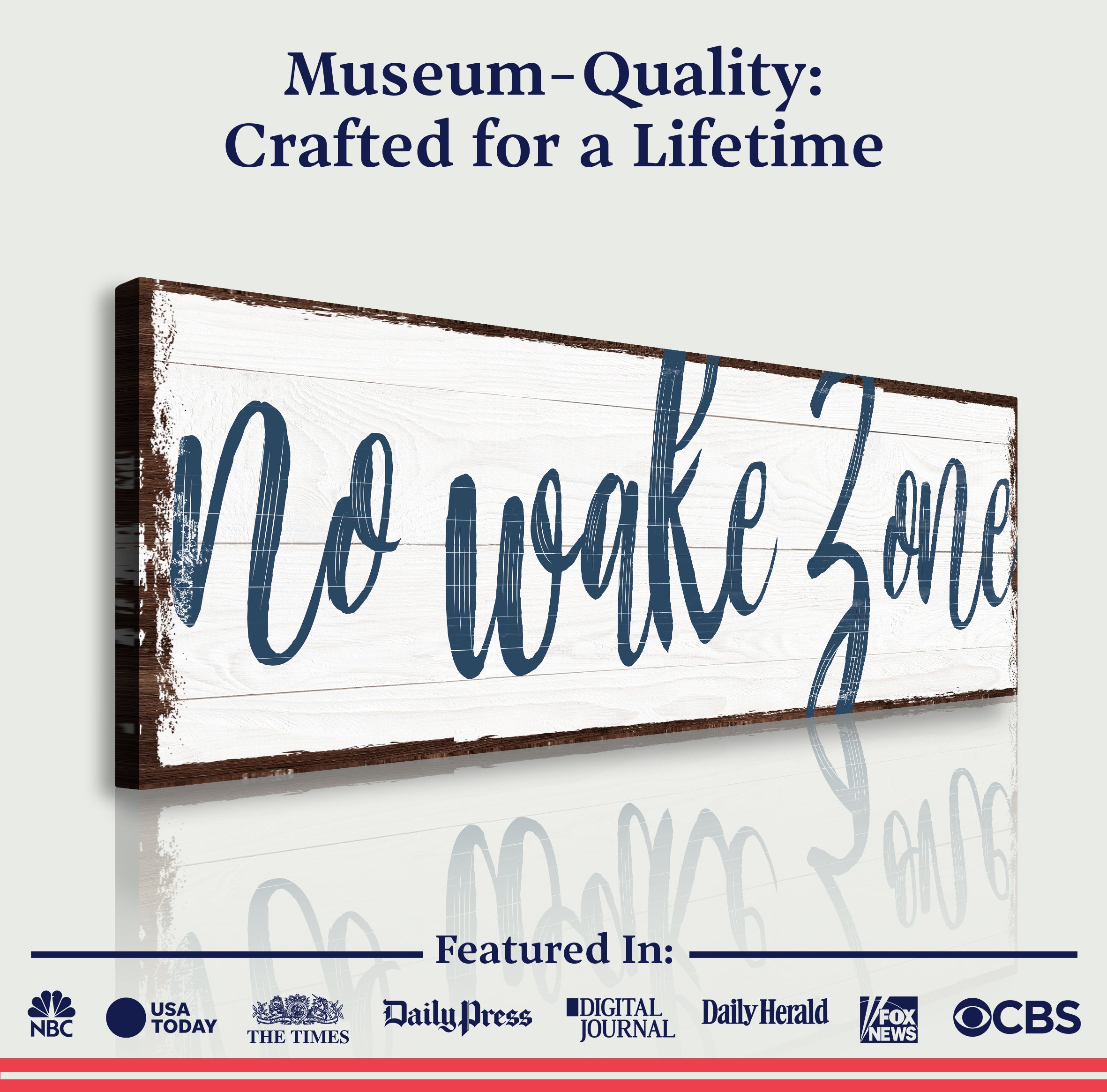 No Wake Zone Sign XV on sale at MyriadMart