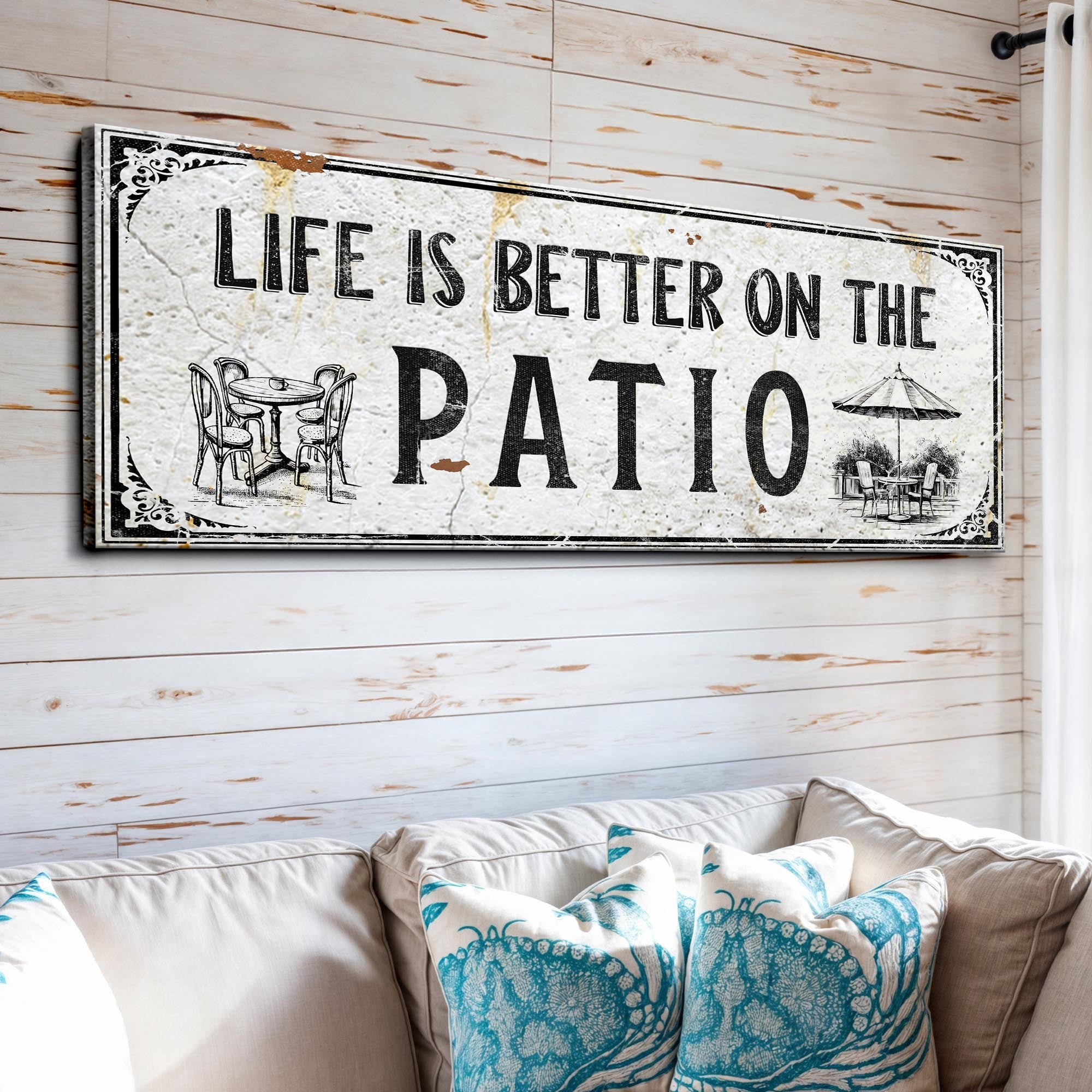 Life Is Better On The Patio Sign IV on sale at MyriadMart