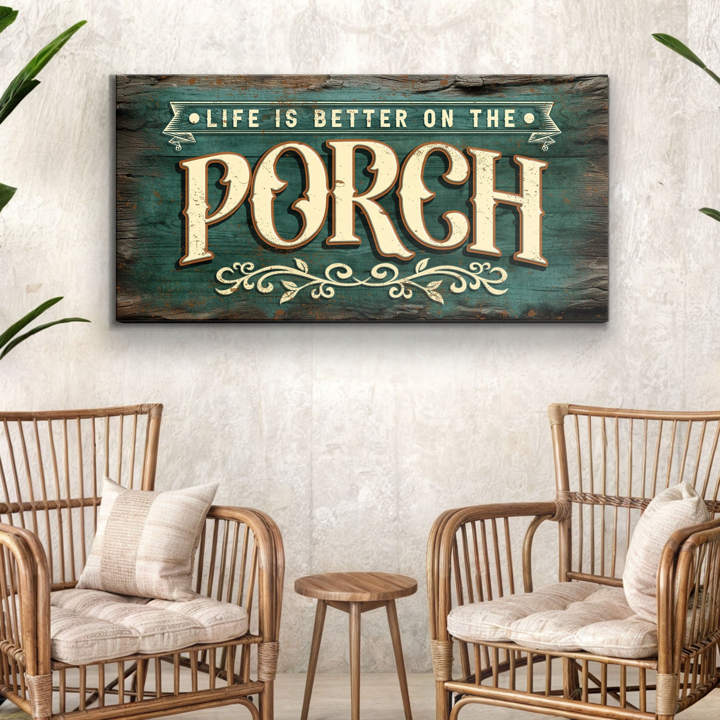 Life Is Better On The Porch Sign III on sale at MyriadMart