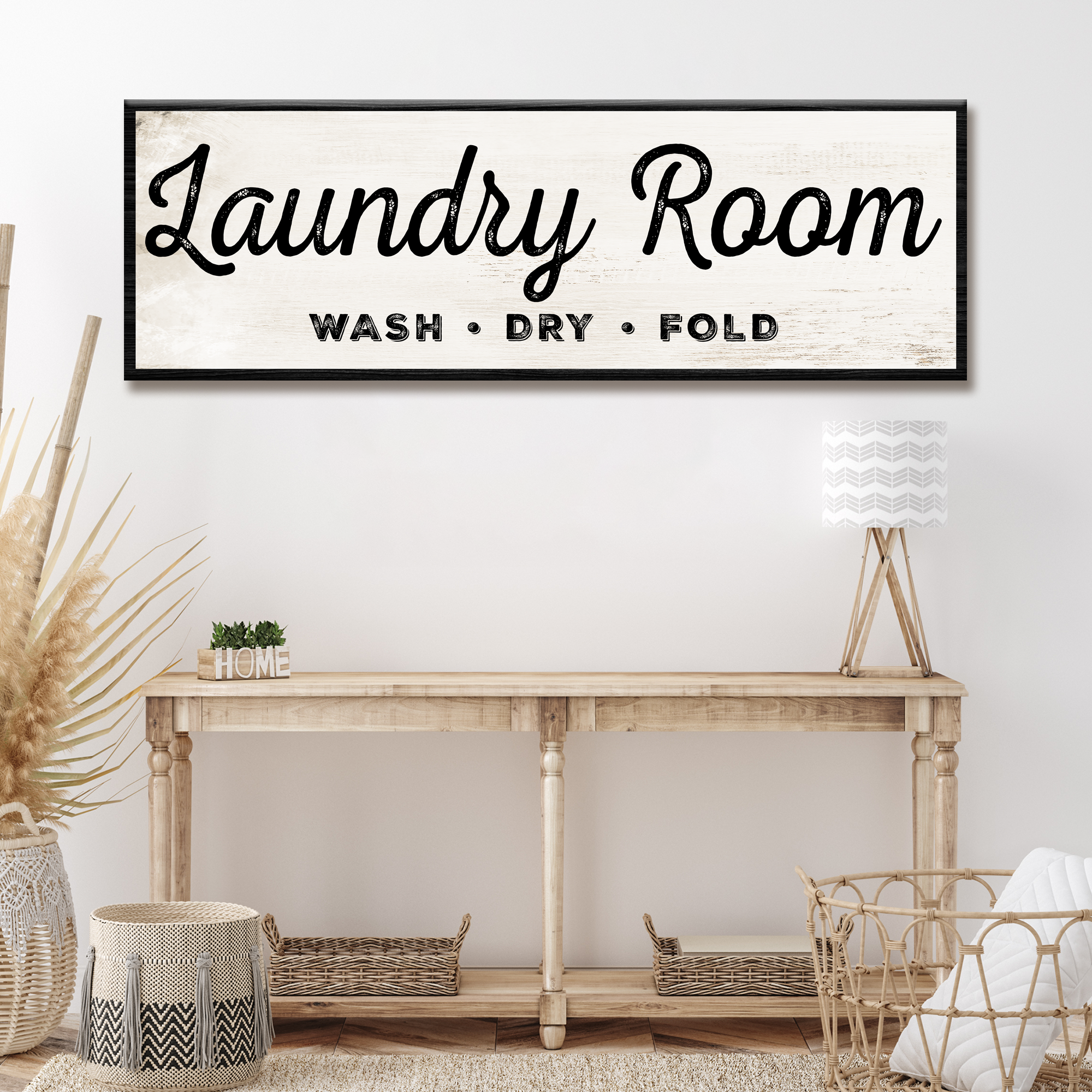 Laundry Room Wash Dry Fold Sign on sale at MyriadMart