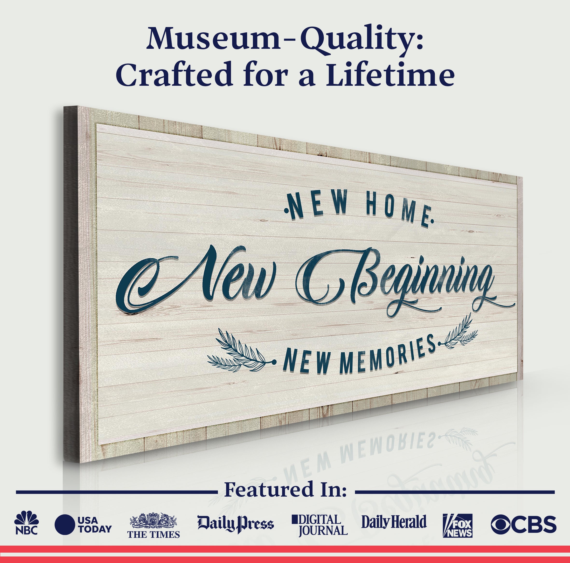 New Home, New Beginning Sign III on sale at MyriadMart