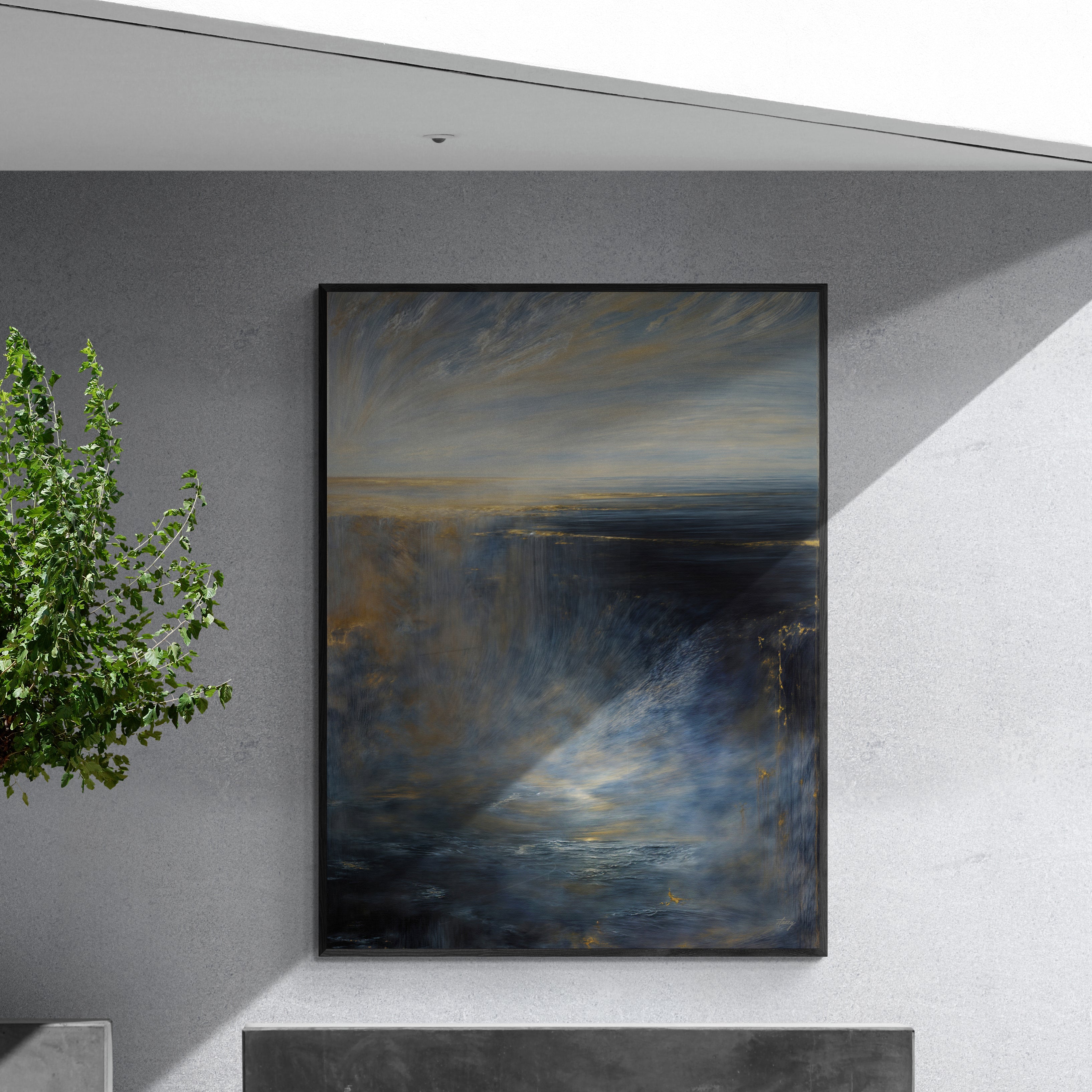 Canvas Print: "Oceans Lament" on sale at MyriadMart