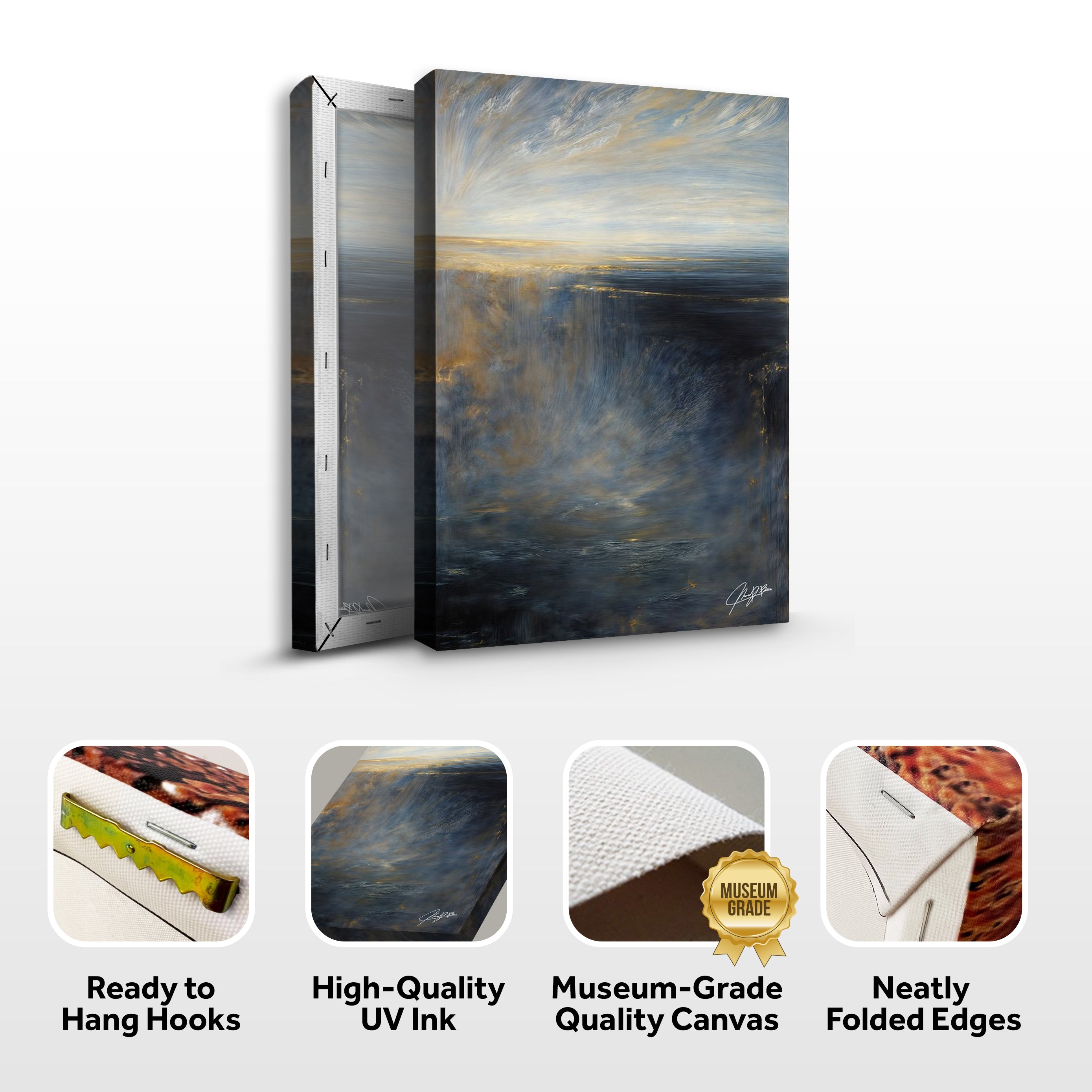 Canvas Print: "Oceans Lament" on sale at MyriadMart