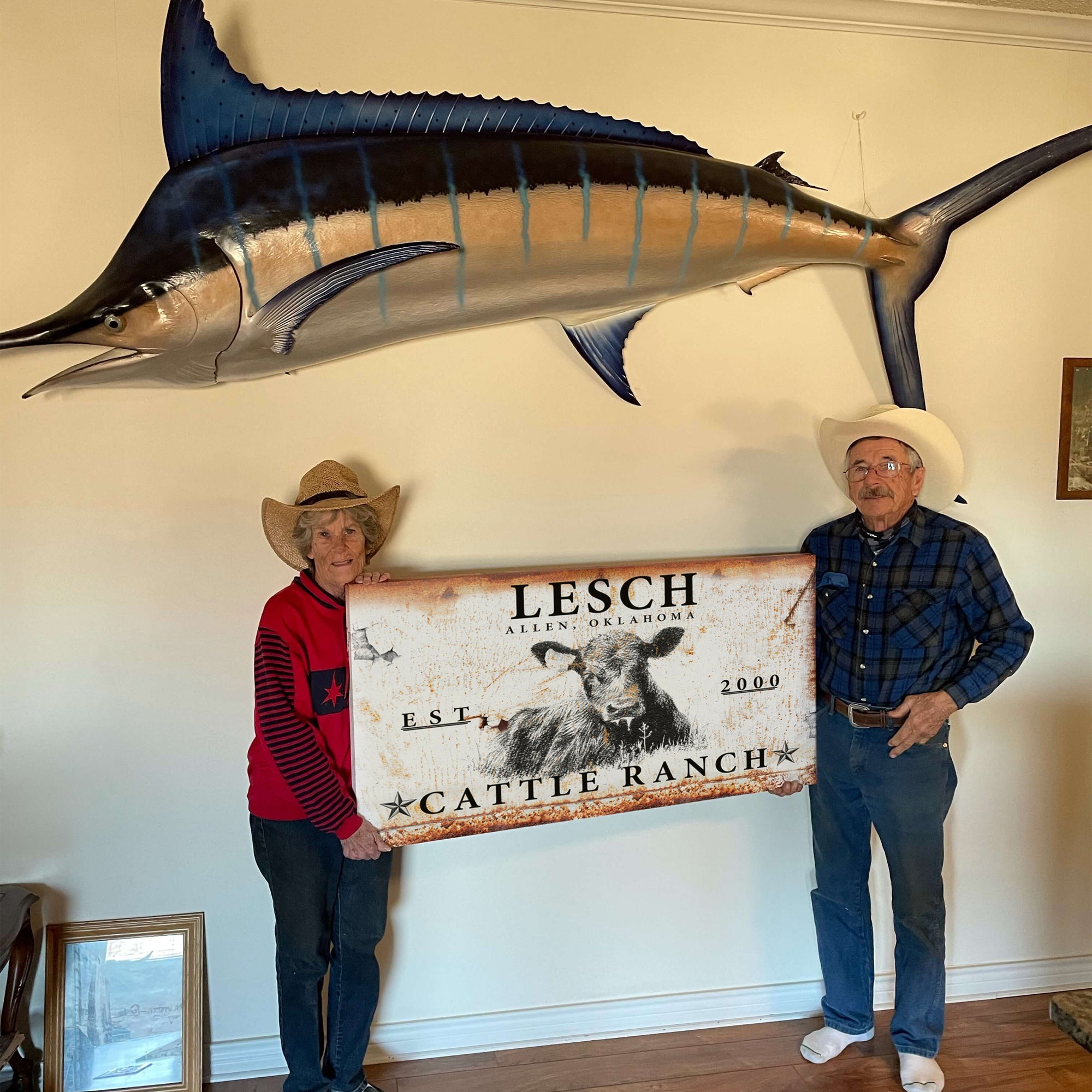 Cattle Ranch Sign on sale at MyriadMart