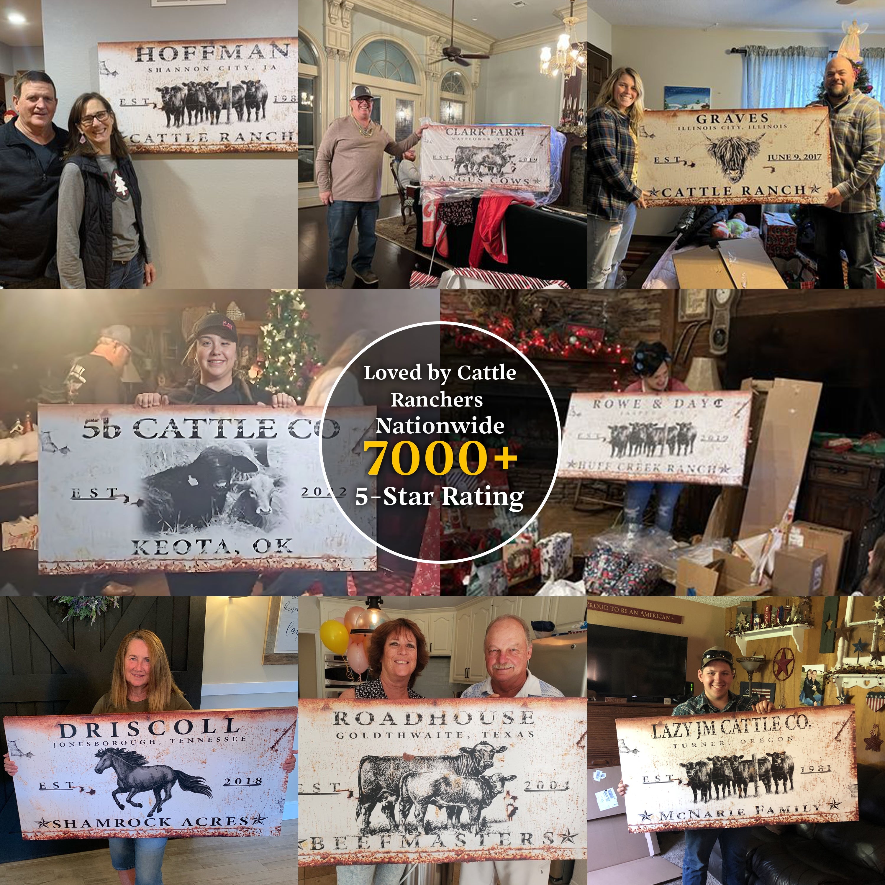 Cattle Ranch Sign X on sale at MyriadMart