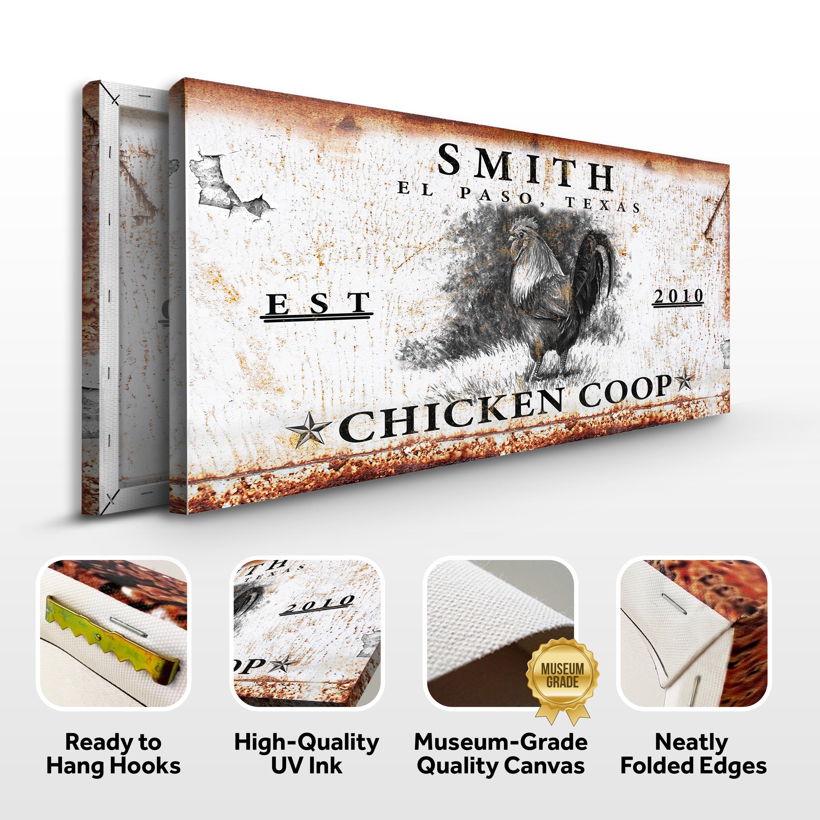 Chicken Coop Sign VI on sale at MyriadMart