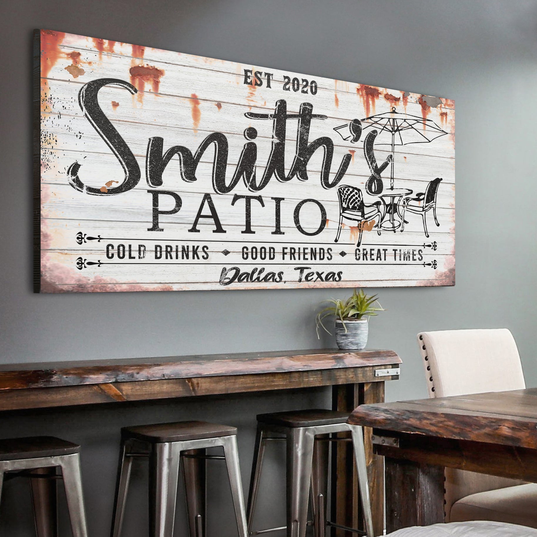 Family Patio Sign II on sale at MyriadMart