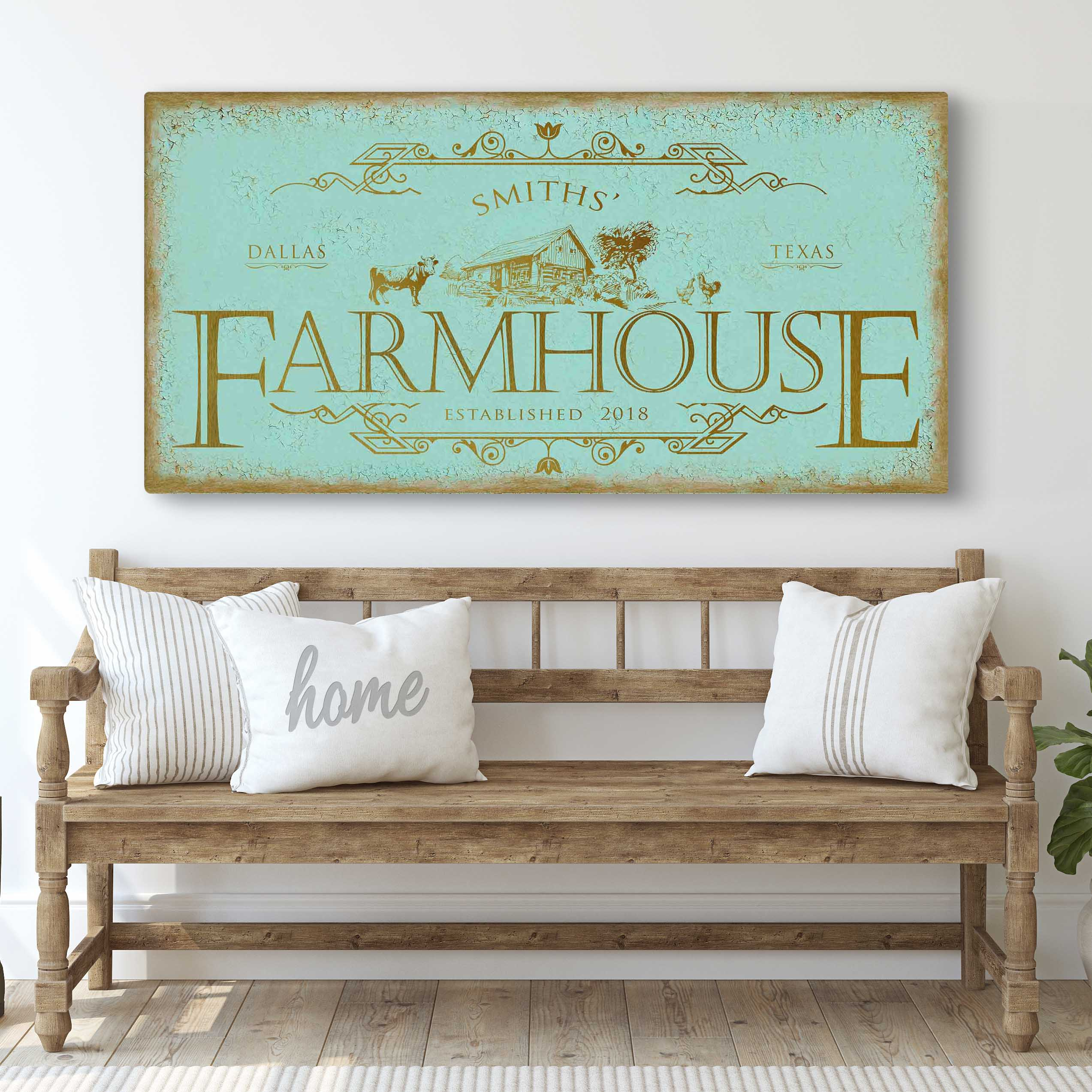 Rustic Farmhouse Sign IV on sale at MyriadMart