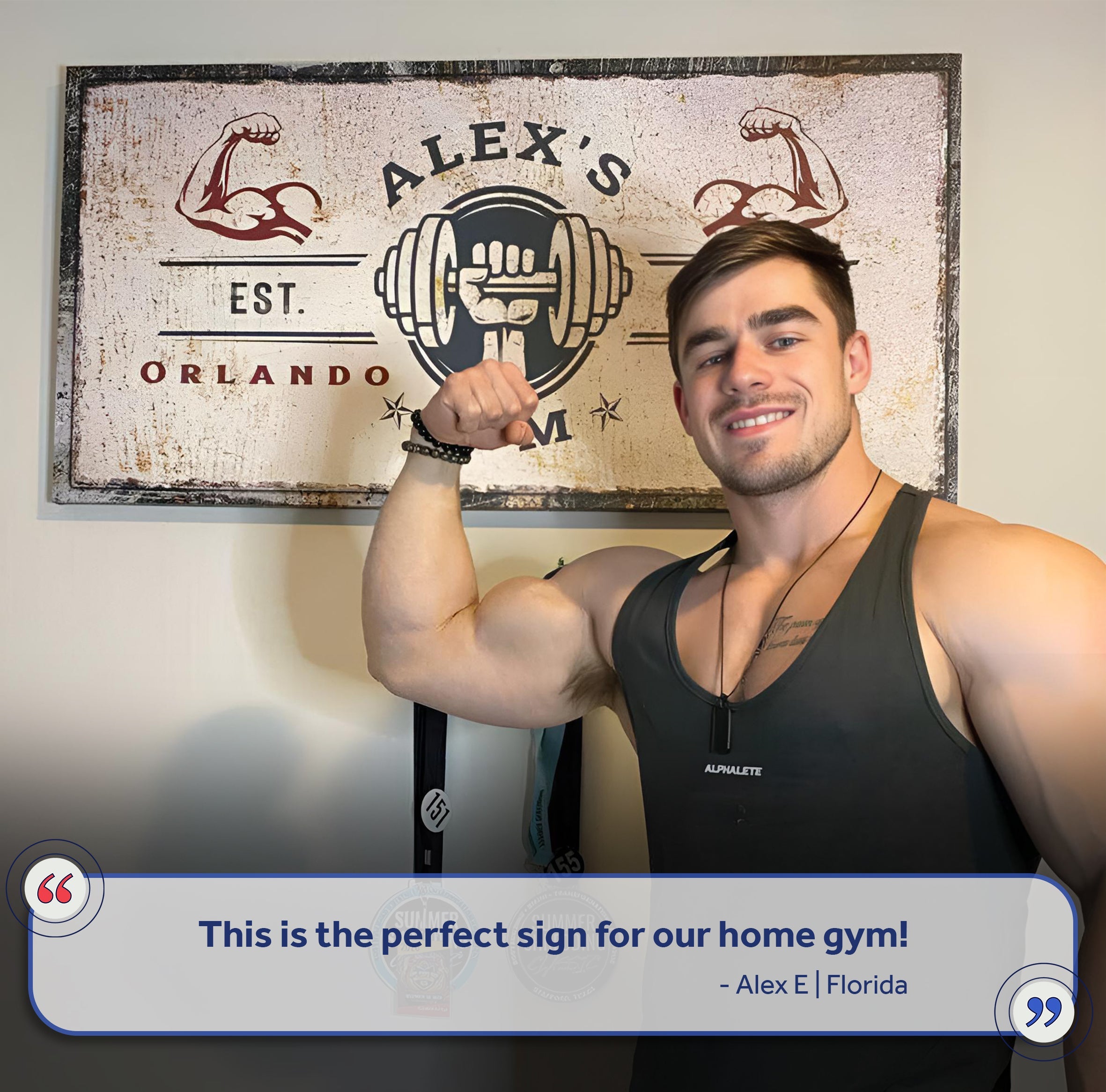 Gym Sign V on sale at MyriadMart