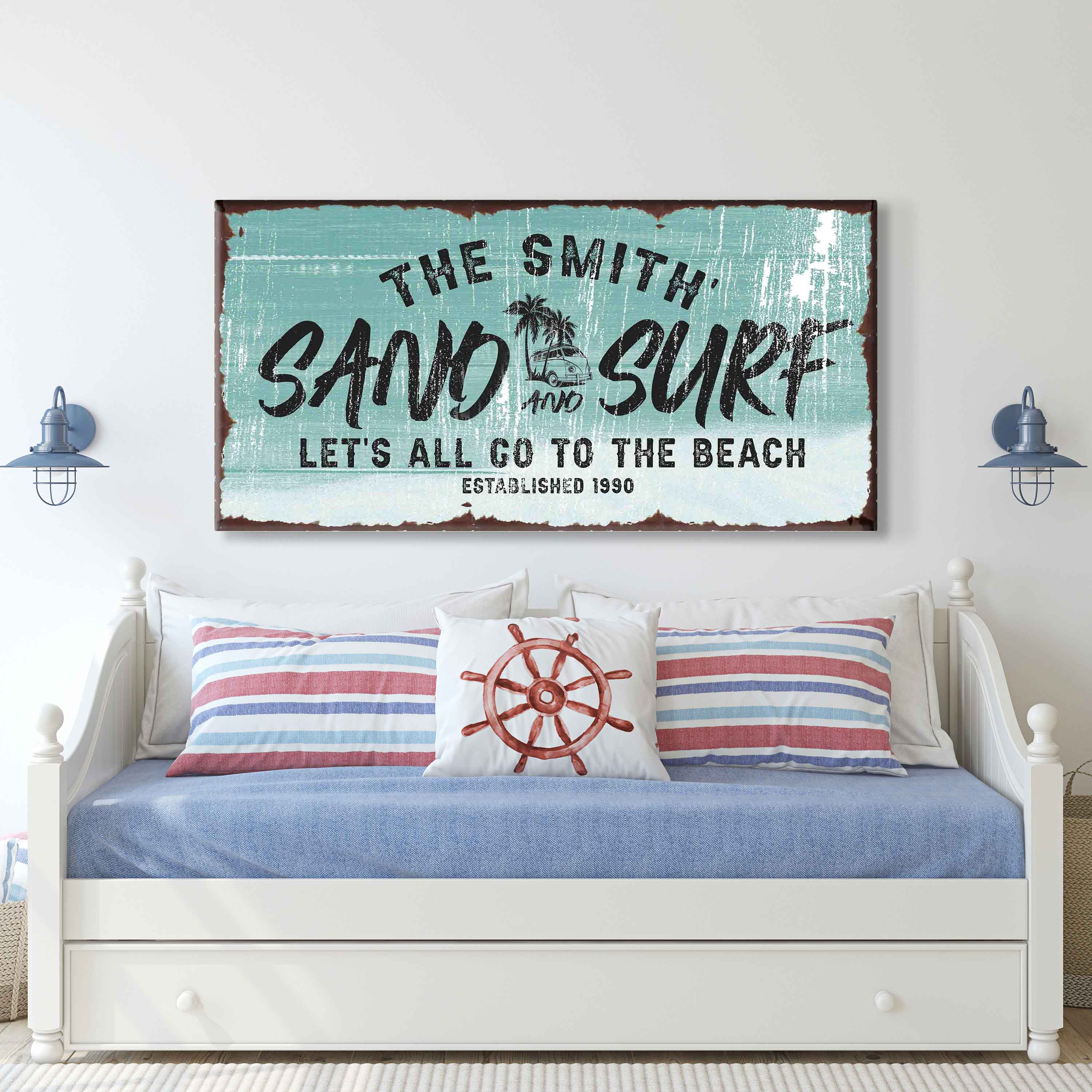 Sand and Surf Sign II on sale at MyriadMart