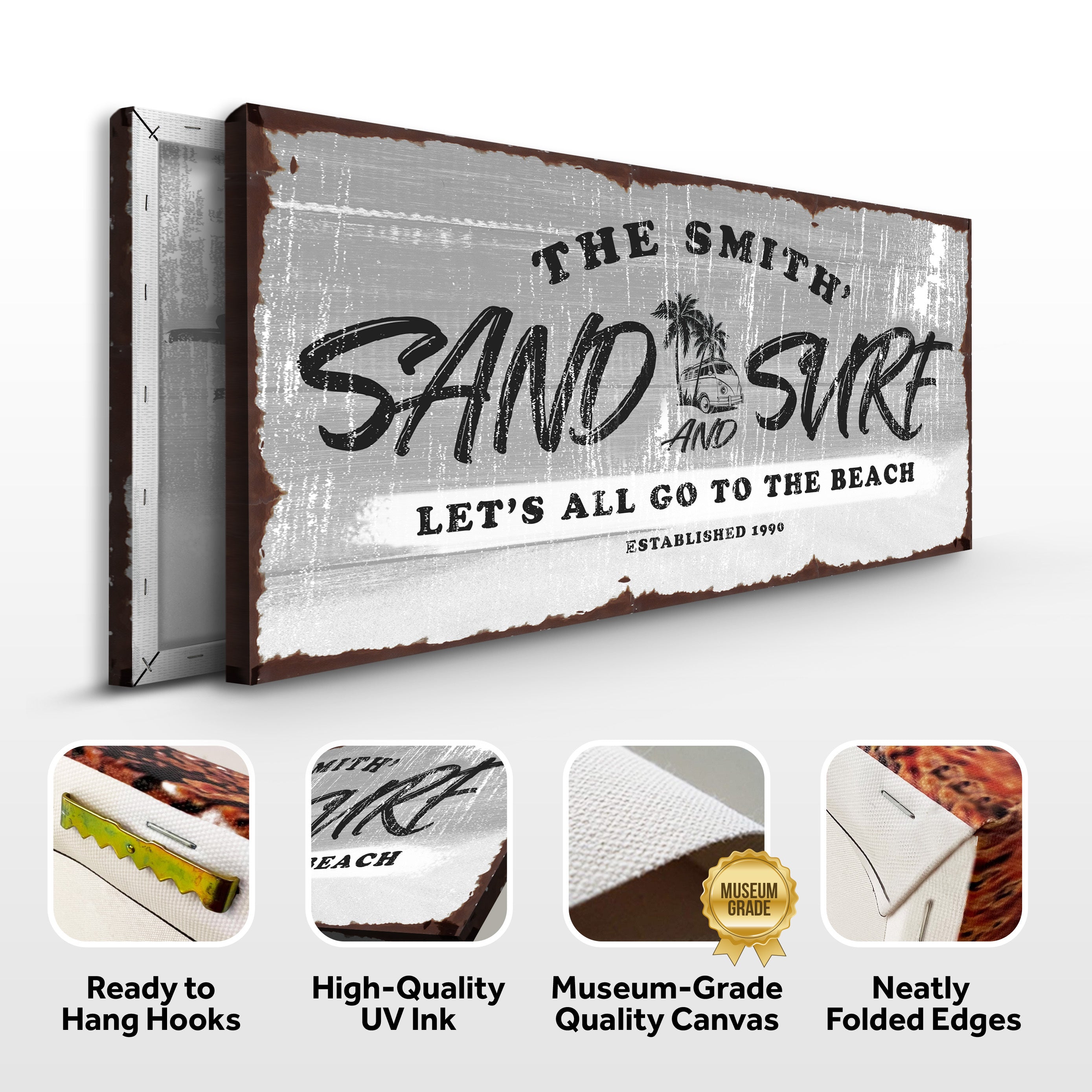 Sand and Surf Sign VI on sale at MyriadMart