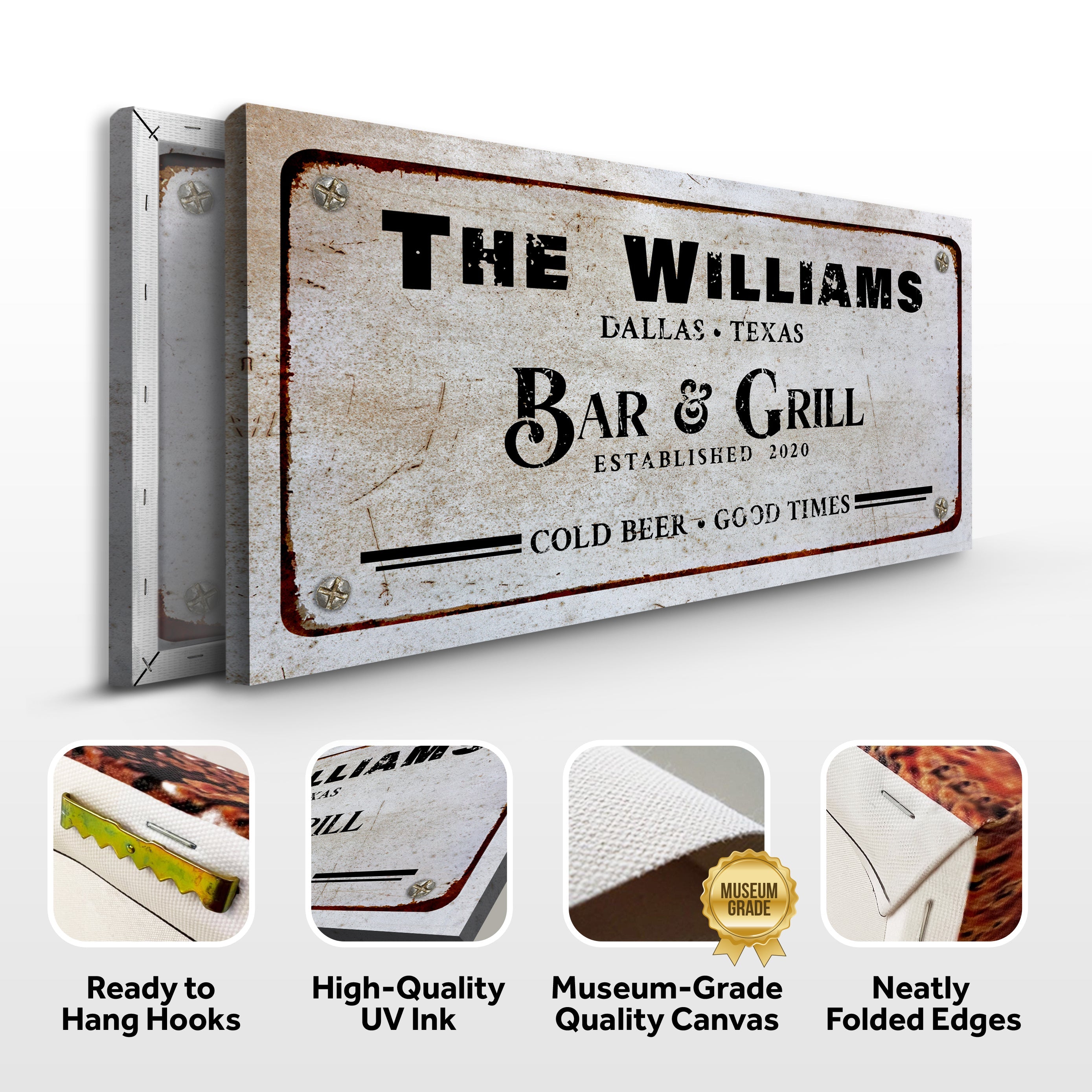 Bar and Grill Sign VII on sale at MyriadMart