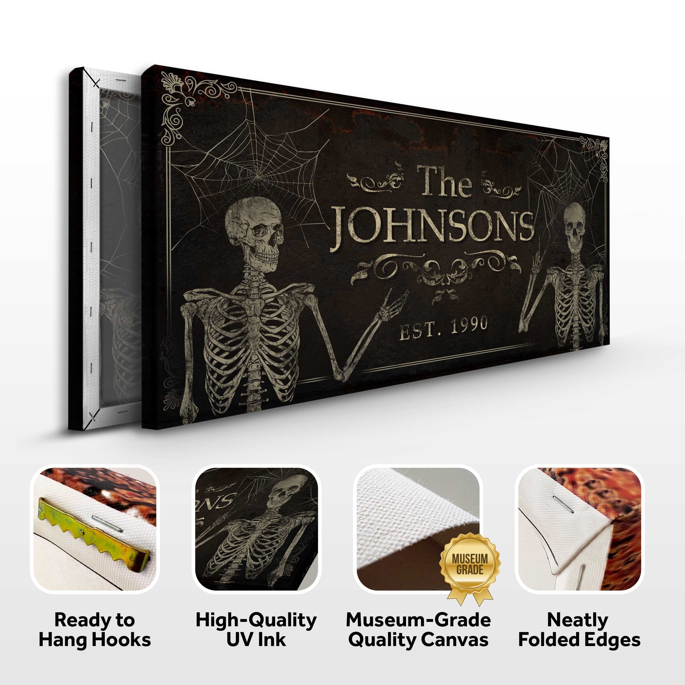 Gothic Family Sign II on sale at MyriadMart