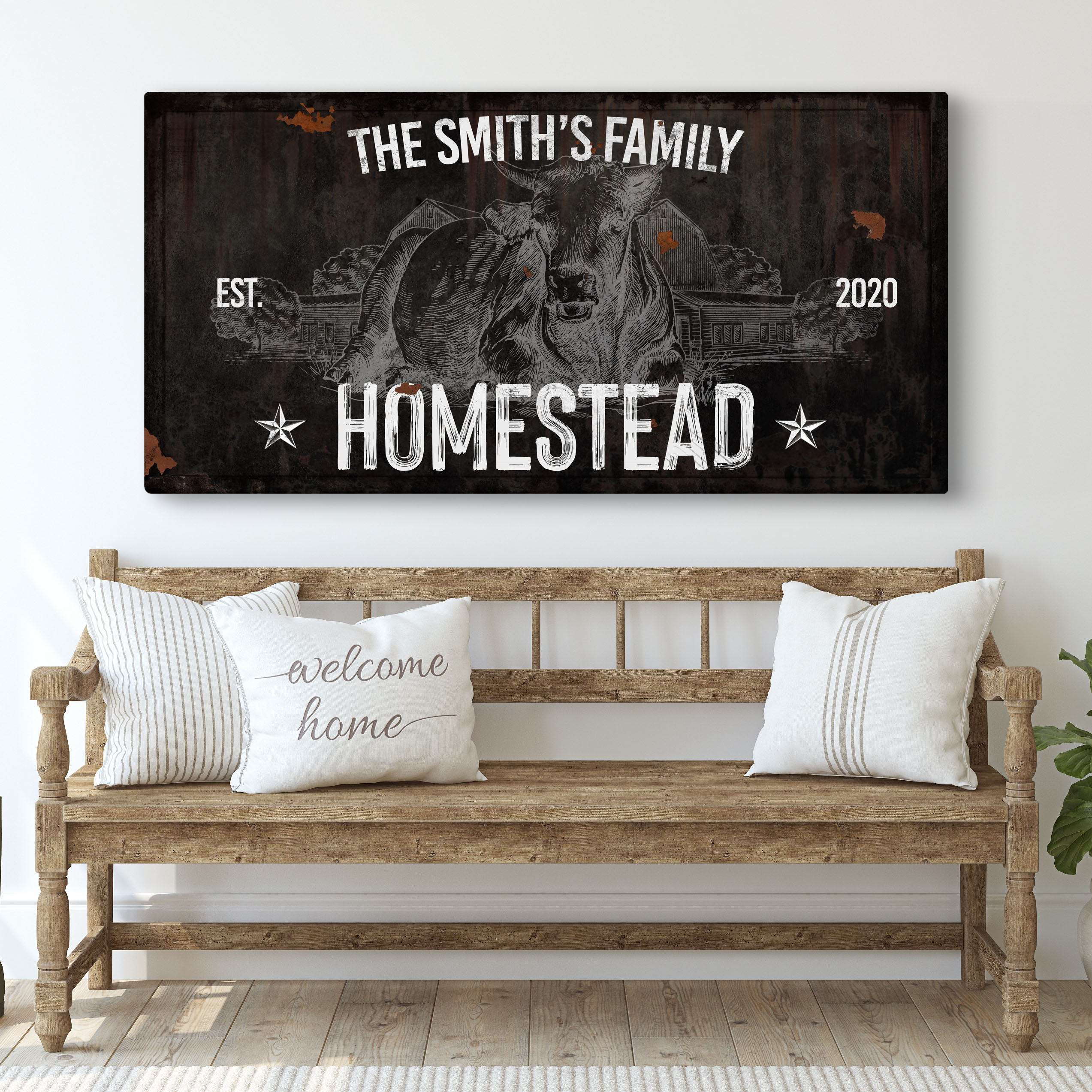 Rustic Homestead Sign on sale at MyriadMart