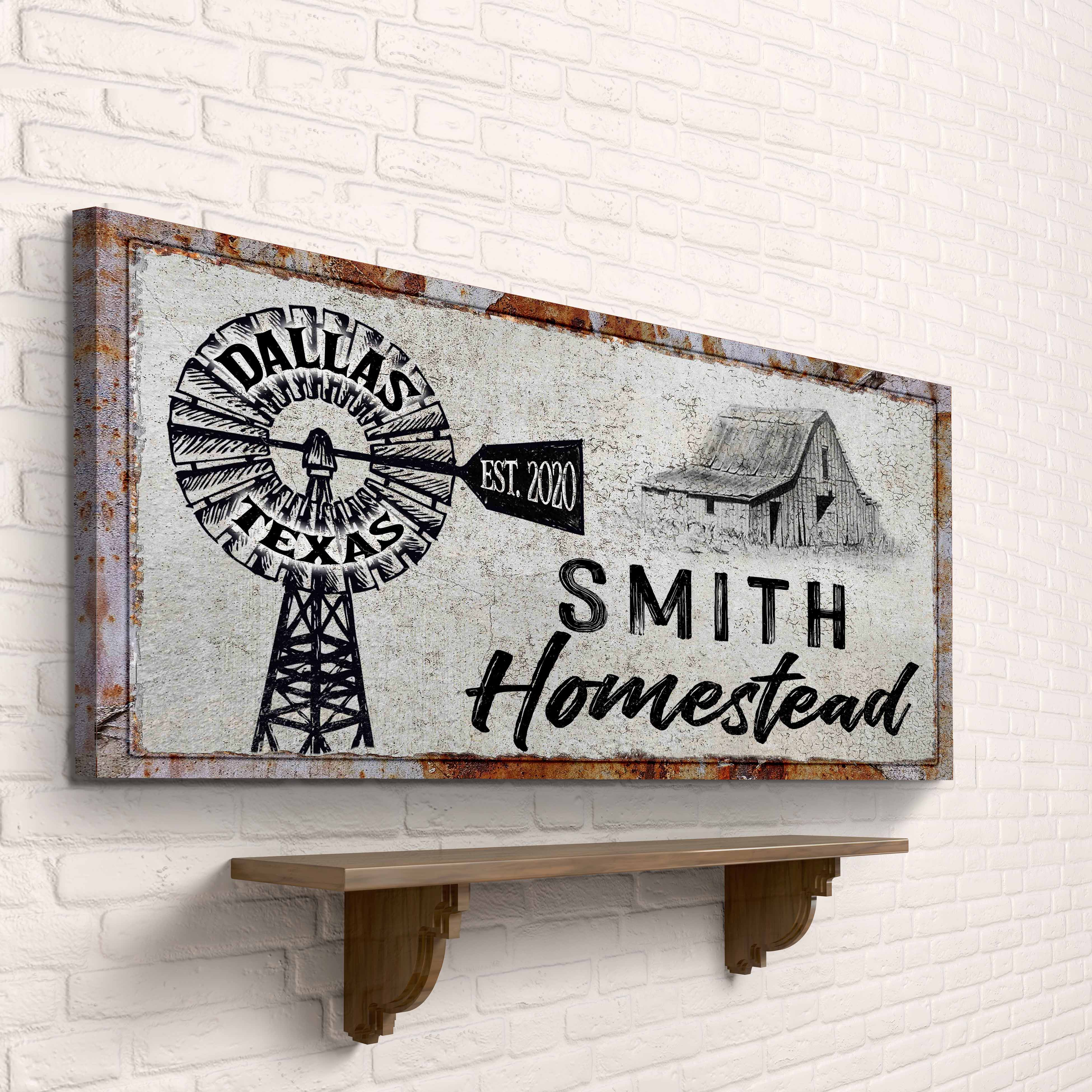 Homestead Sign II on sale at MyriadMart