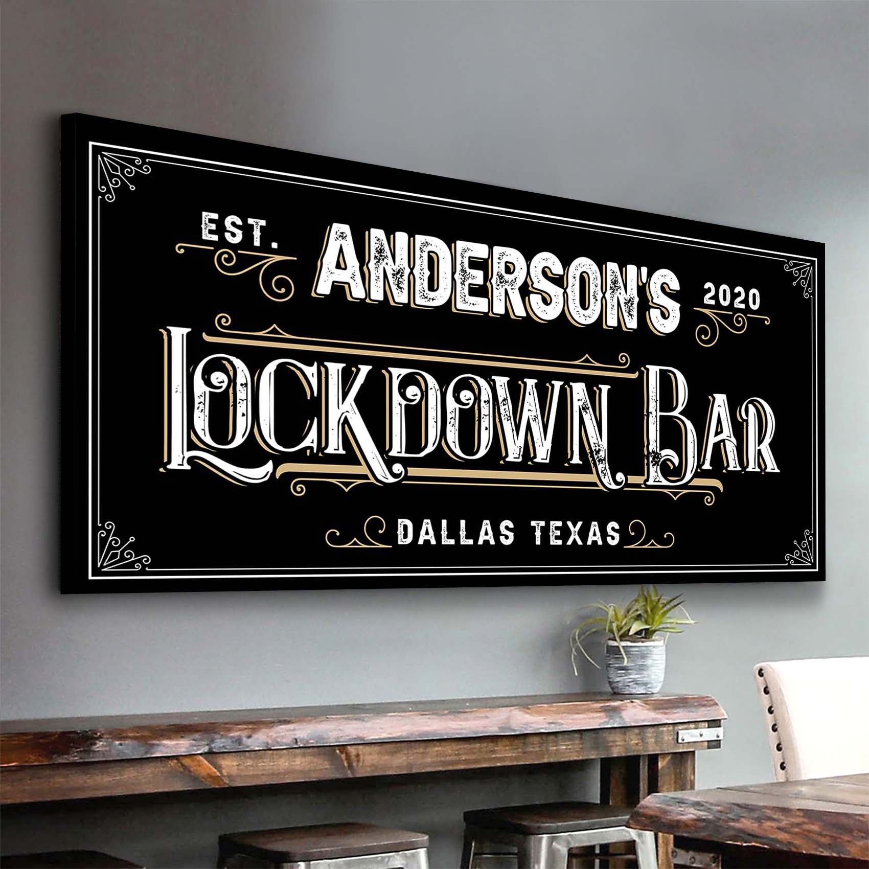 Lockdown Bar Sign on sale at MyriadMart