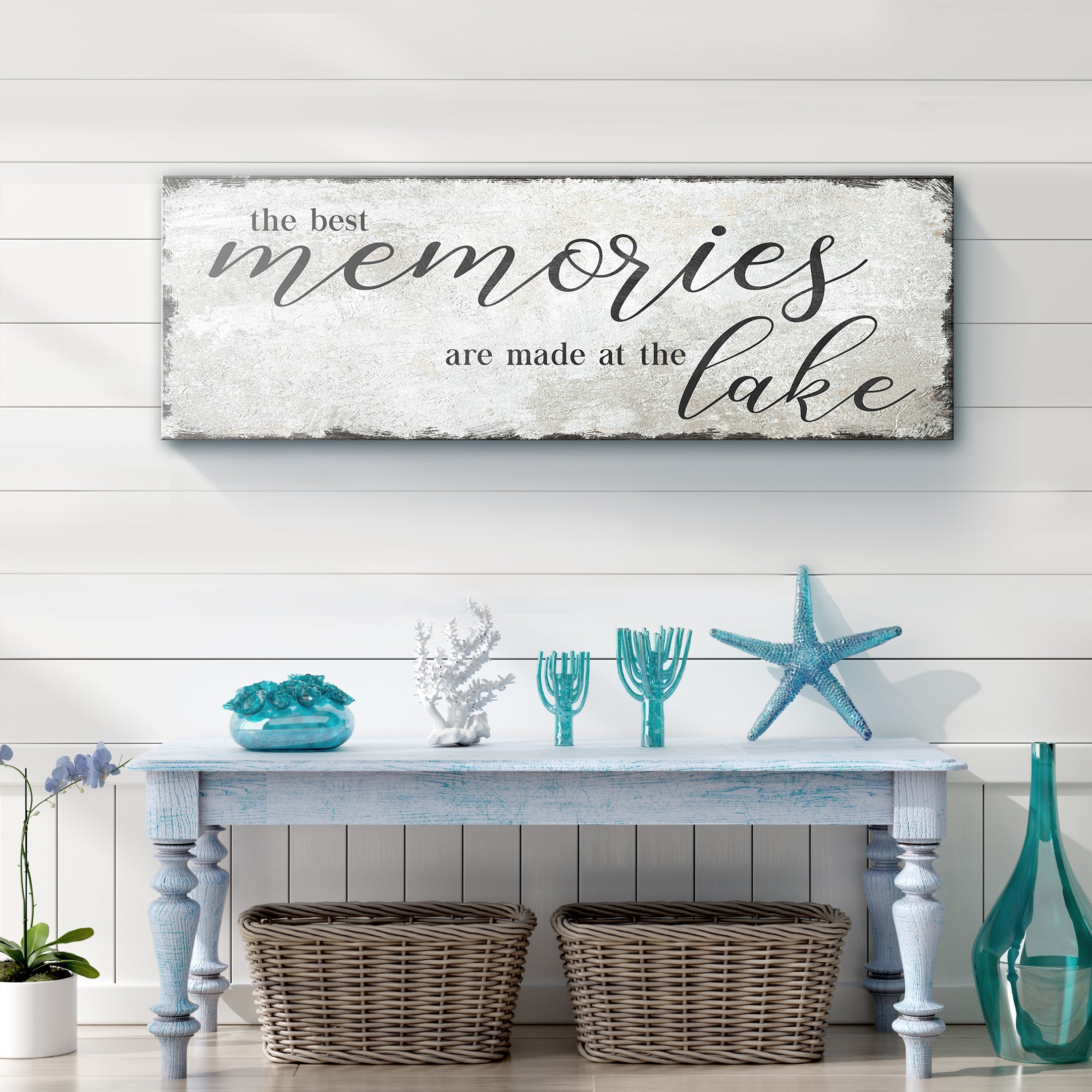 Best Memories At The Lake Sign on sale at MyriadMart