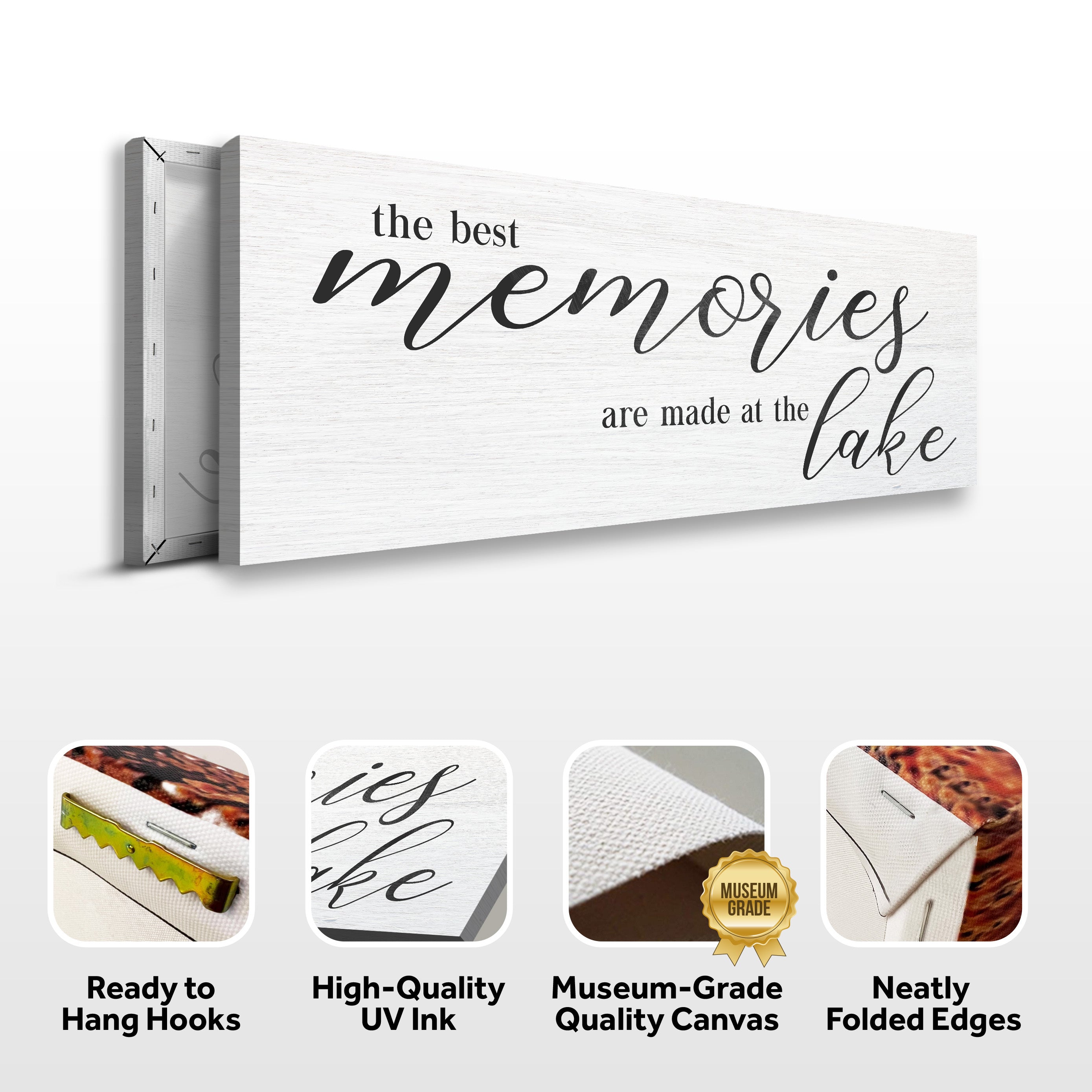 Best Memories At The Lake Sign on sale at MyriadMart