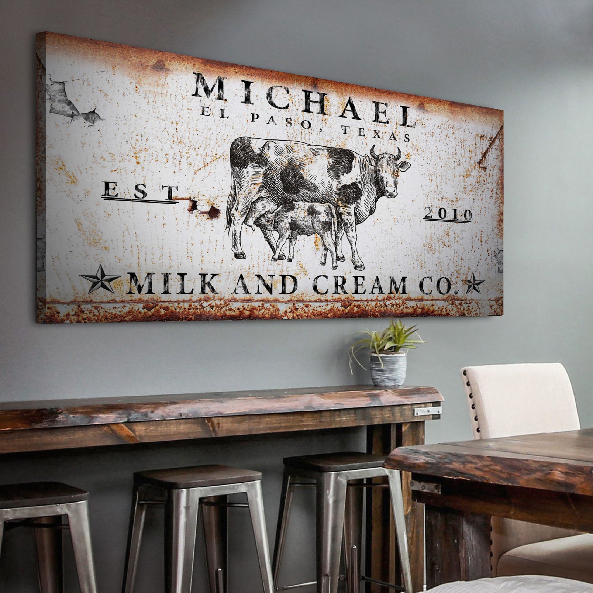 Milk And Cream Co Sign on sale at MyriadMart