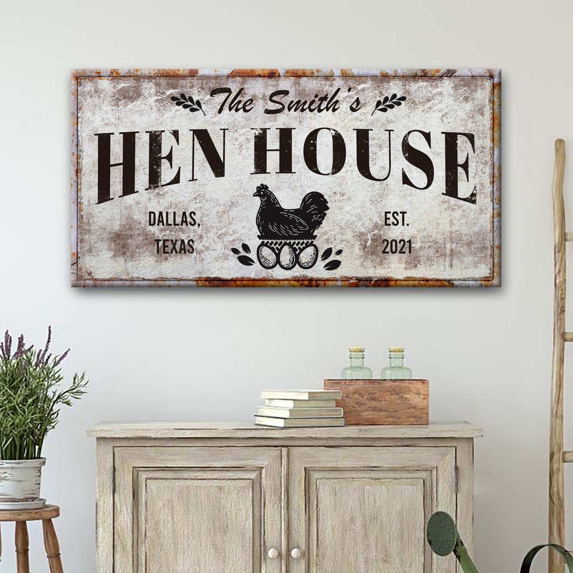 Family Hen House Sign on sale at MyriadMart