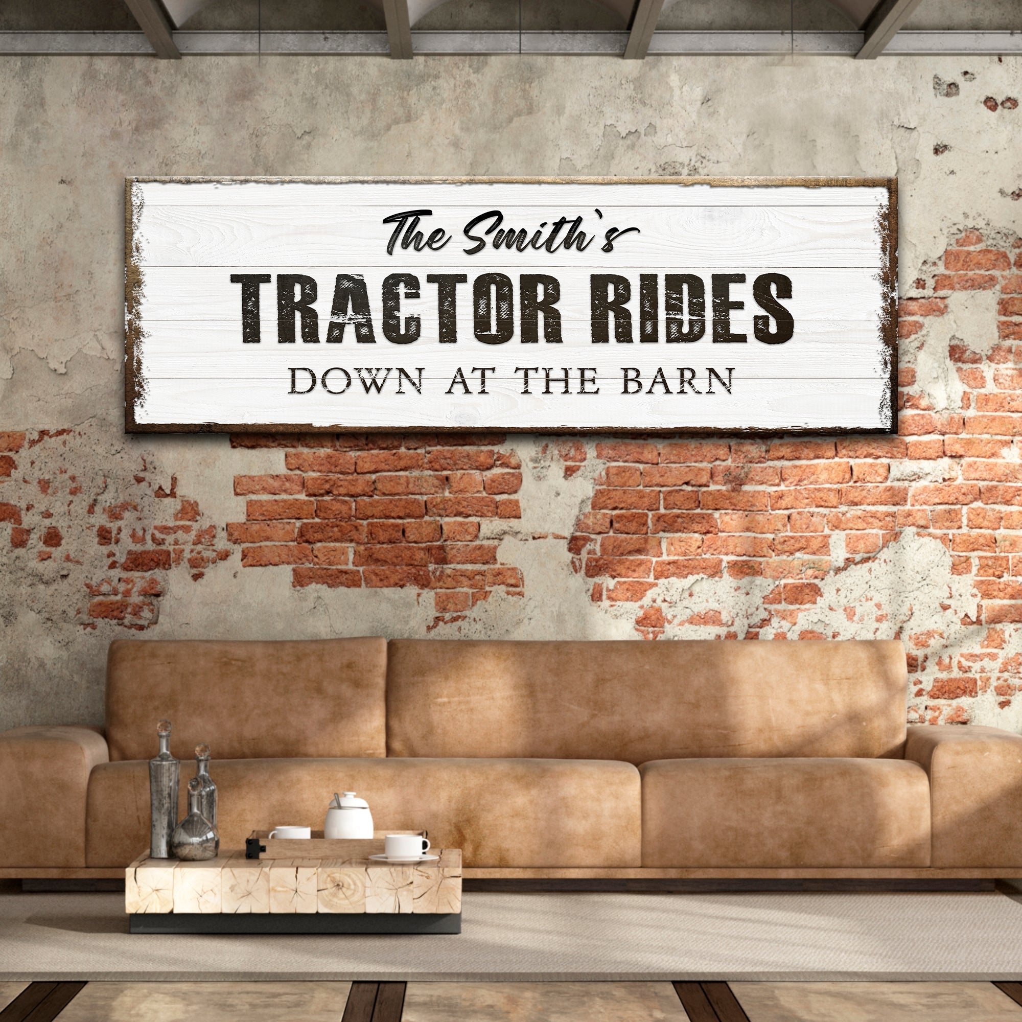 Tractor Rides Sign on sale at MyriadMart