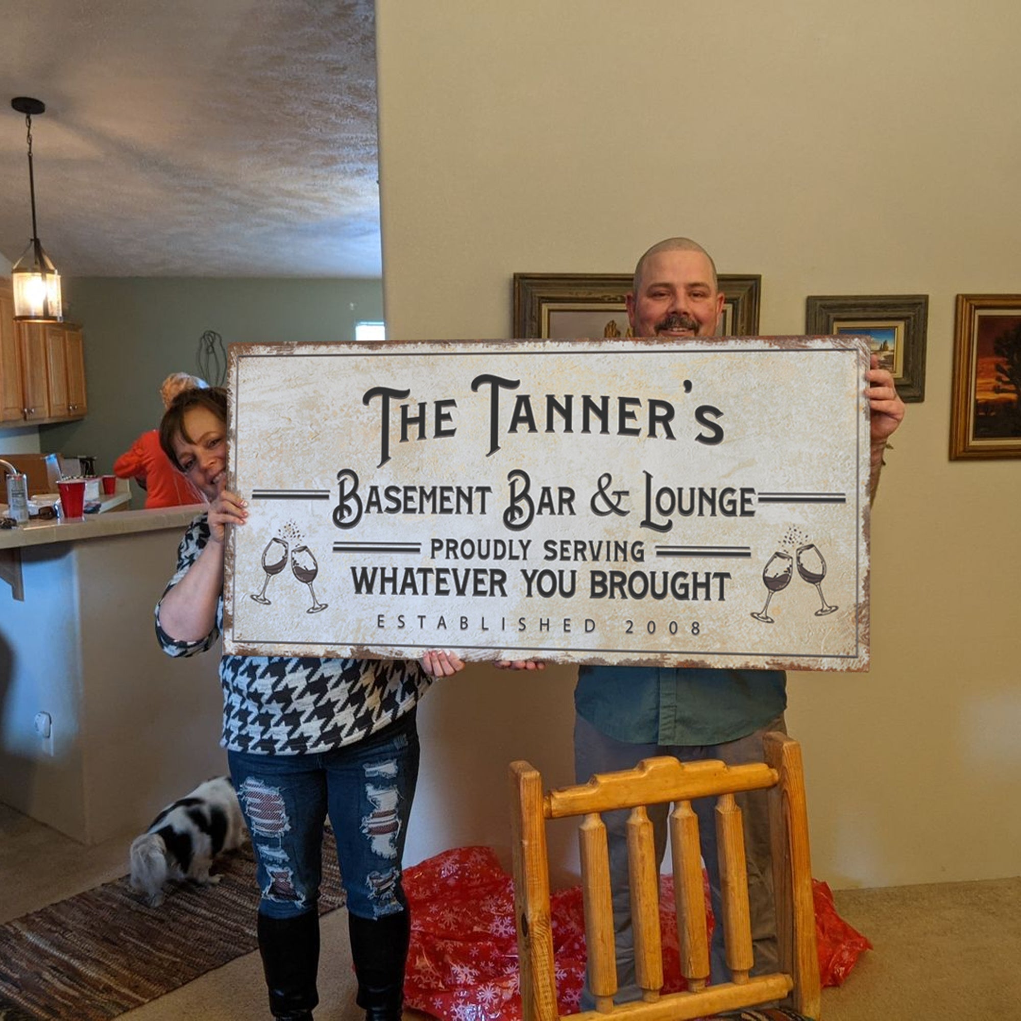 Basement Bar And Lounge Sign on sale at MyriadMart