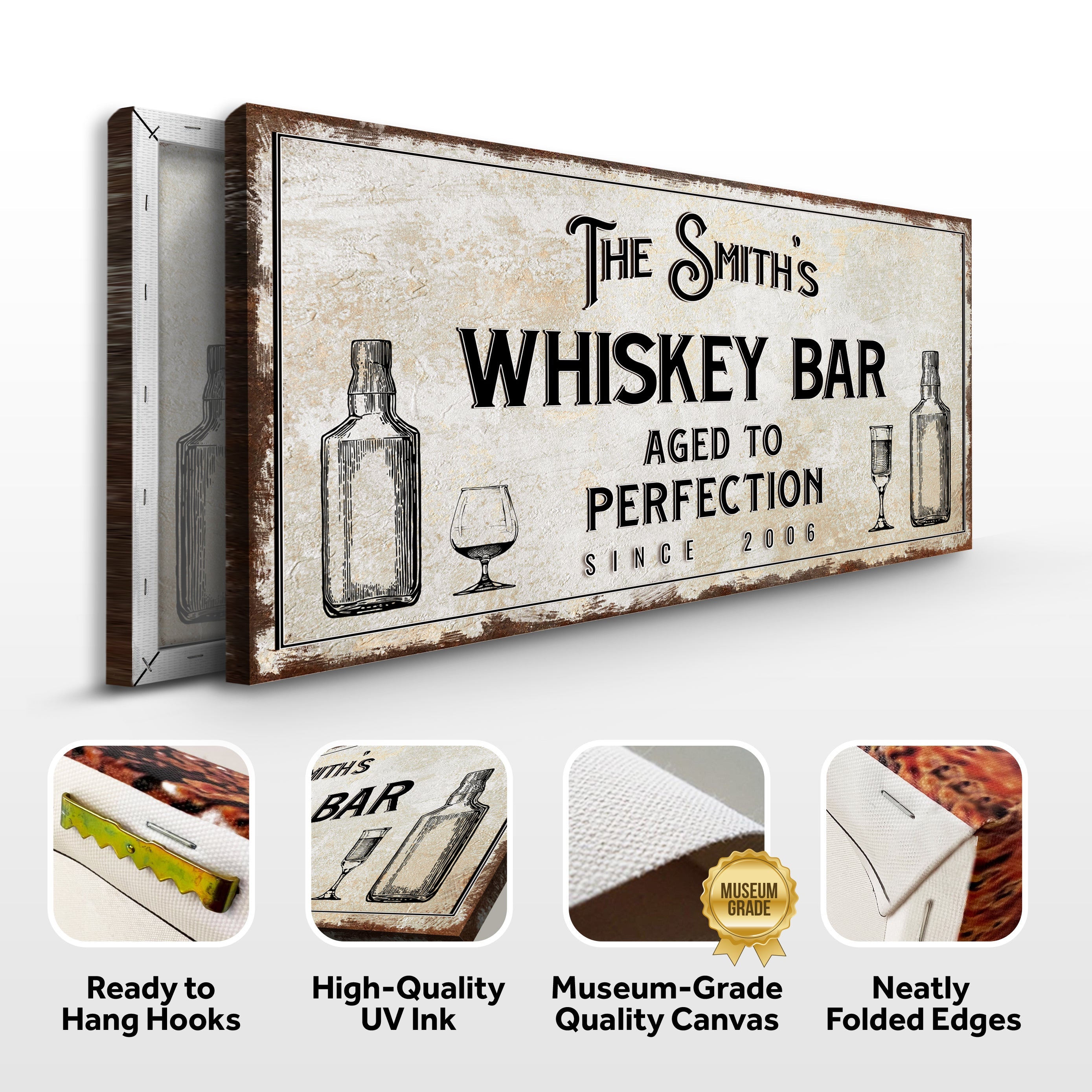 Whiskey Bar Sign on sale at MyriadMart