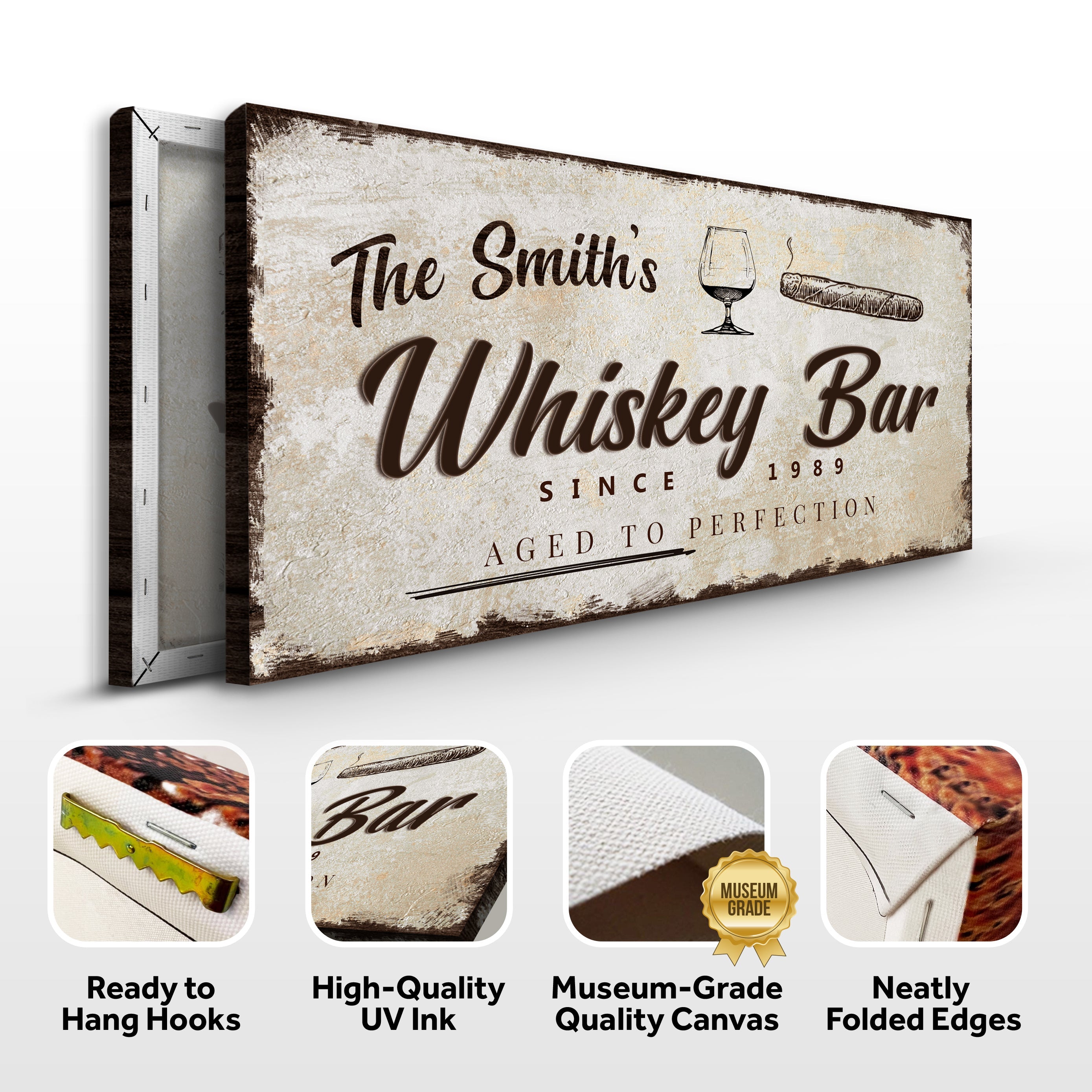 Whiskey Bar Sign IV on sale at MyriadMart