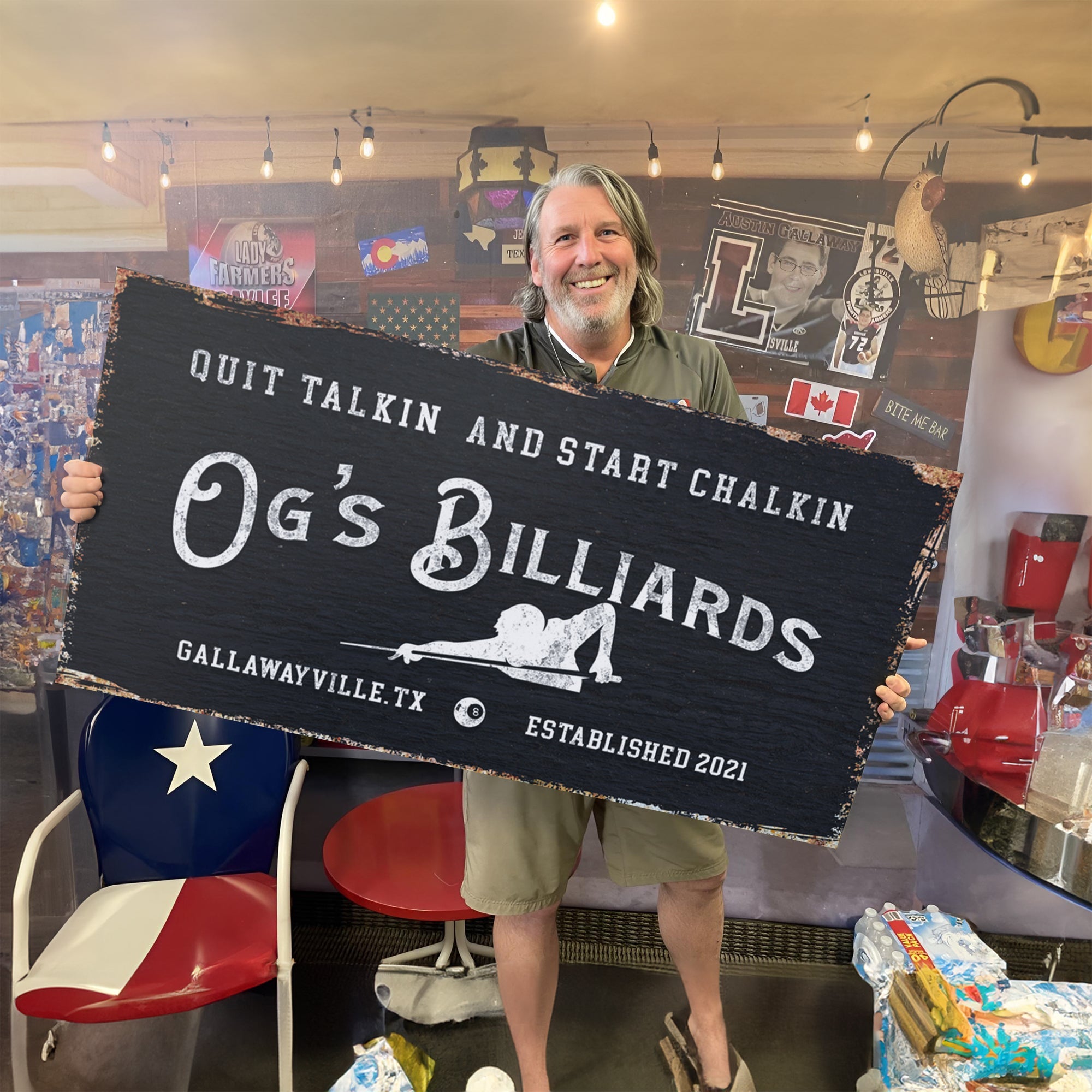 Billiards Room Sign on sale at MyriadMart