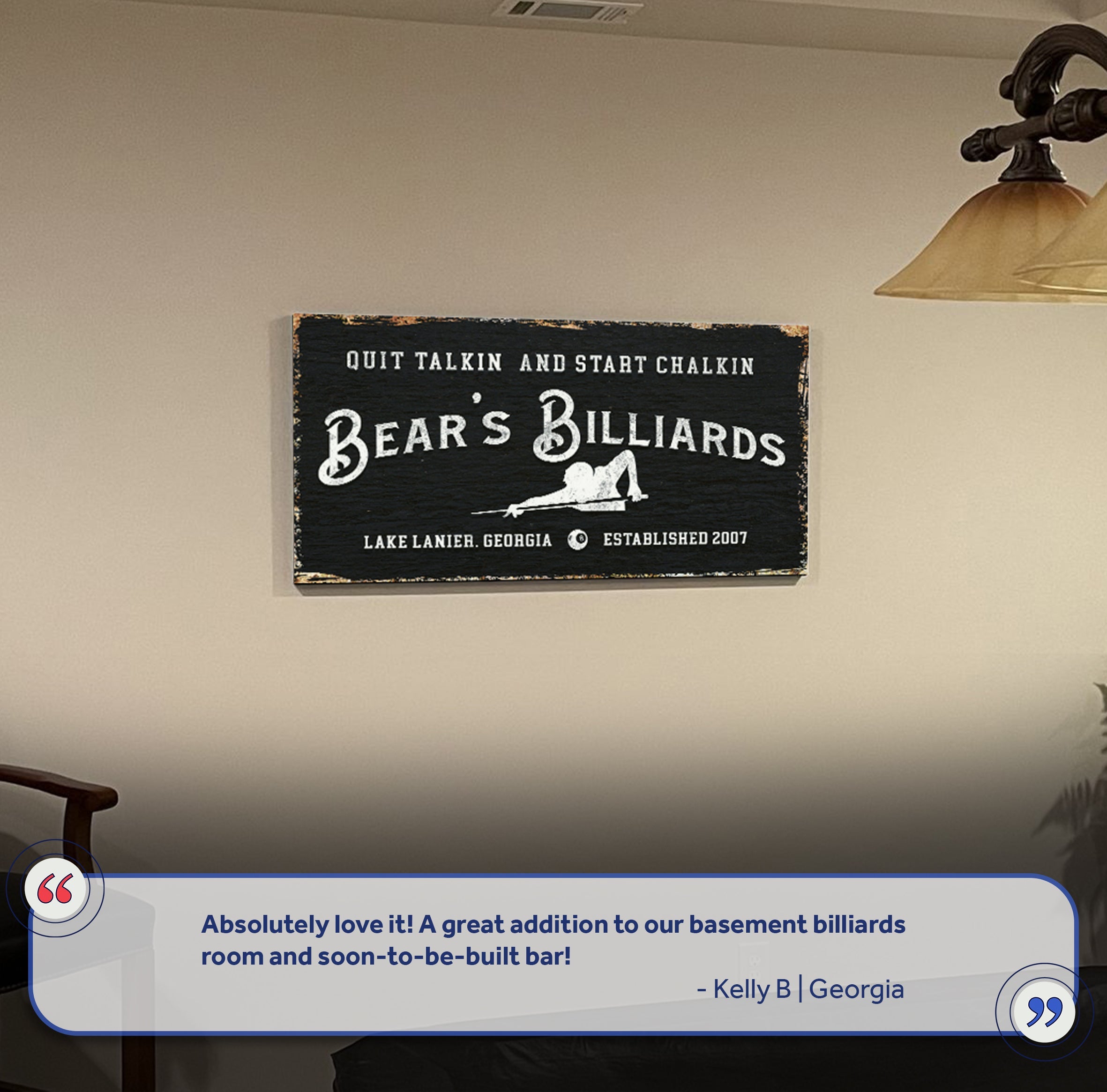 Billiards Room Sign on sale at MyriadMart