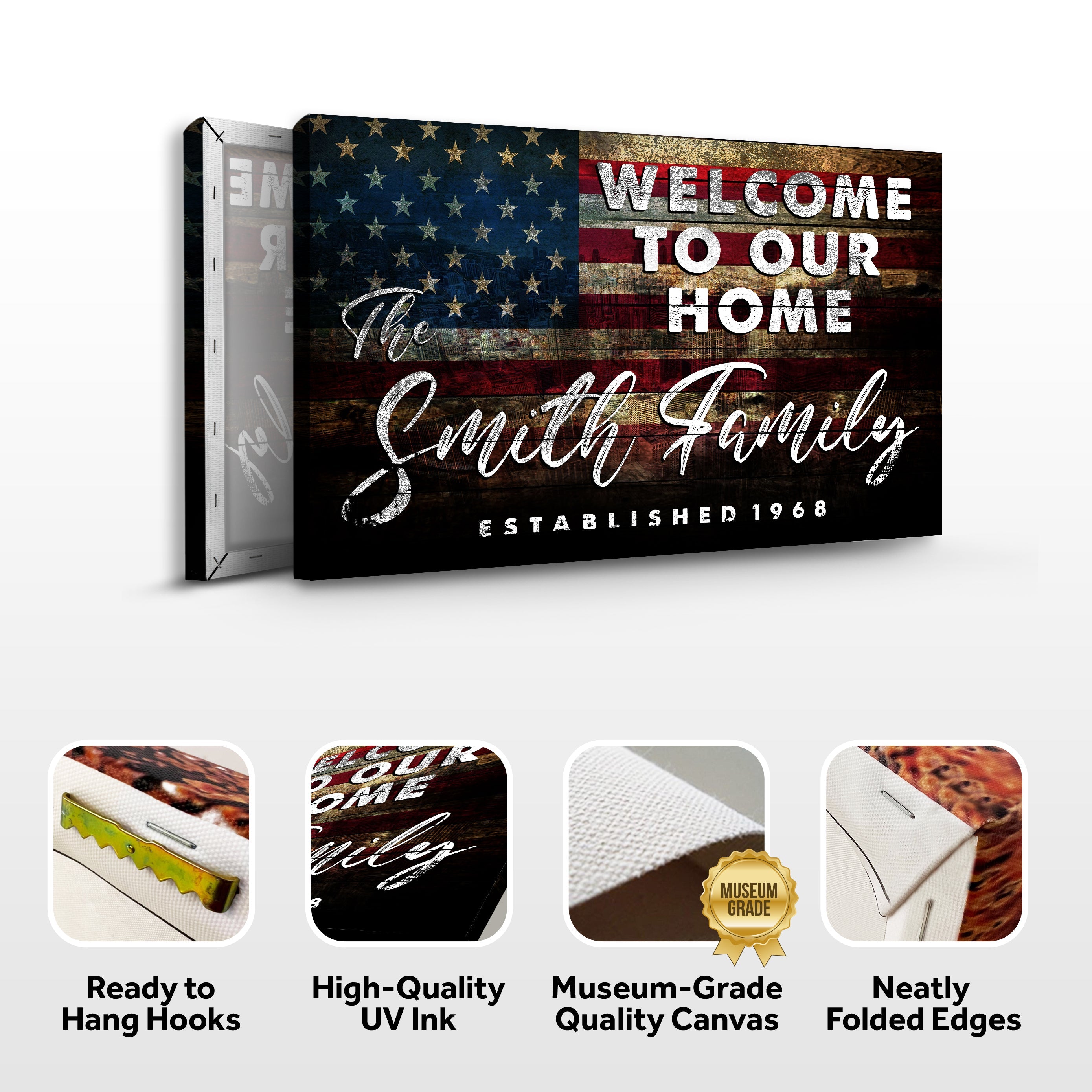 Welcome To Our Home Sign III on sale at MyriadMart