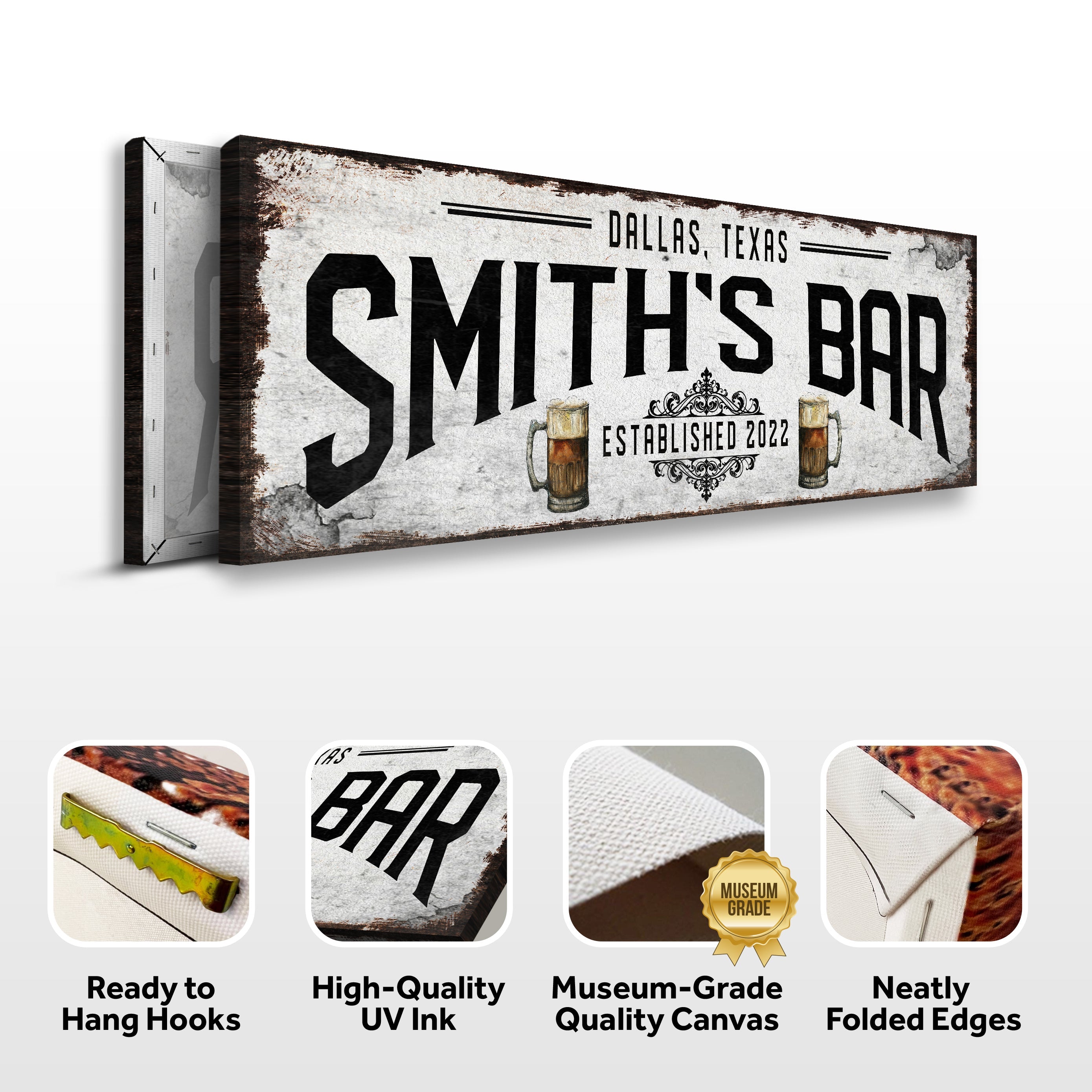 Rustic Bar Sign II on sale at MyriadMart