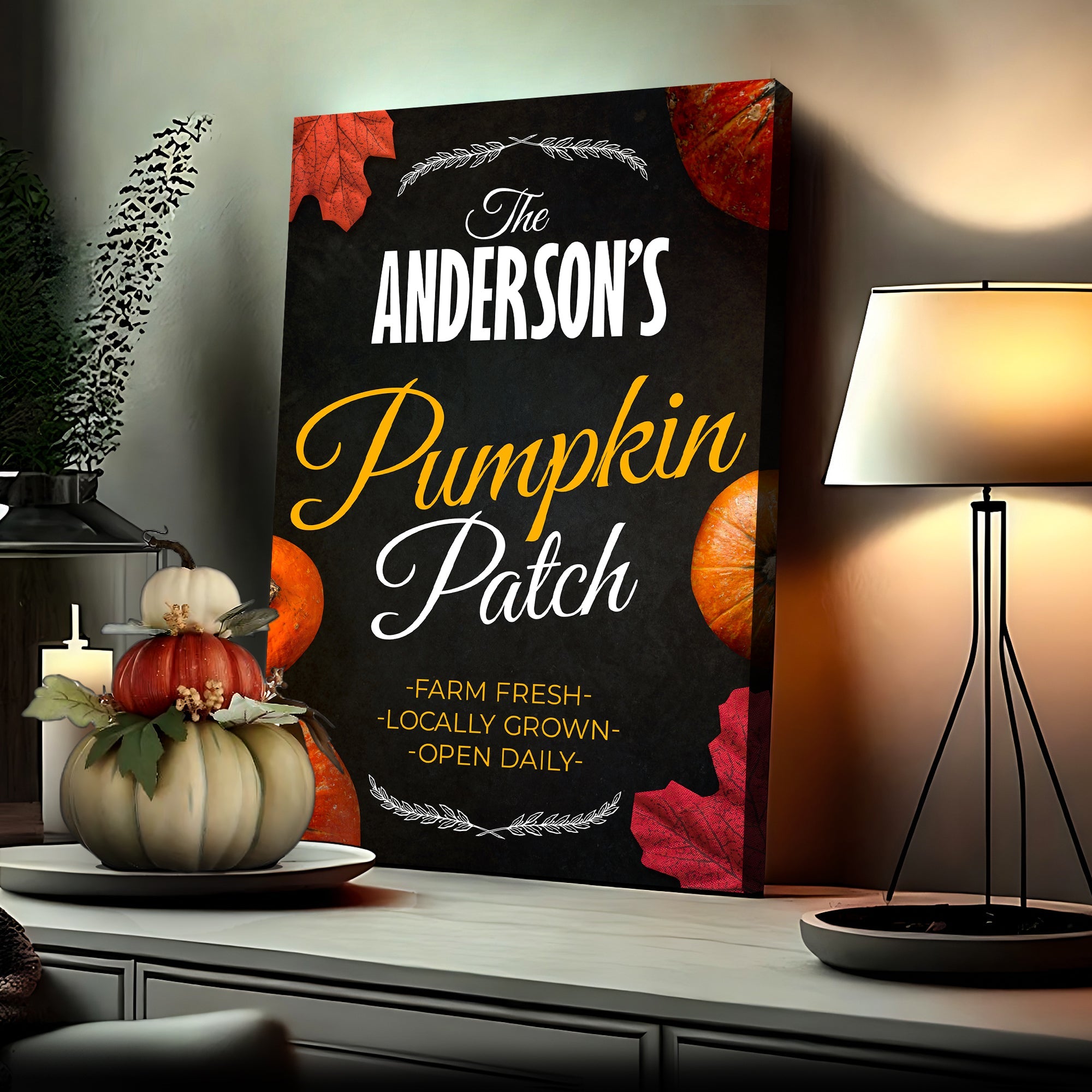 Pumpkin Patch Sign VI on sale at MyriadMart