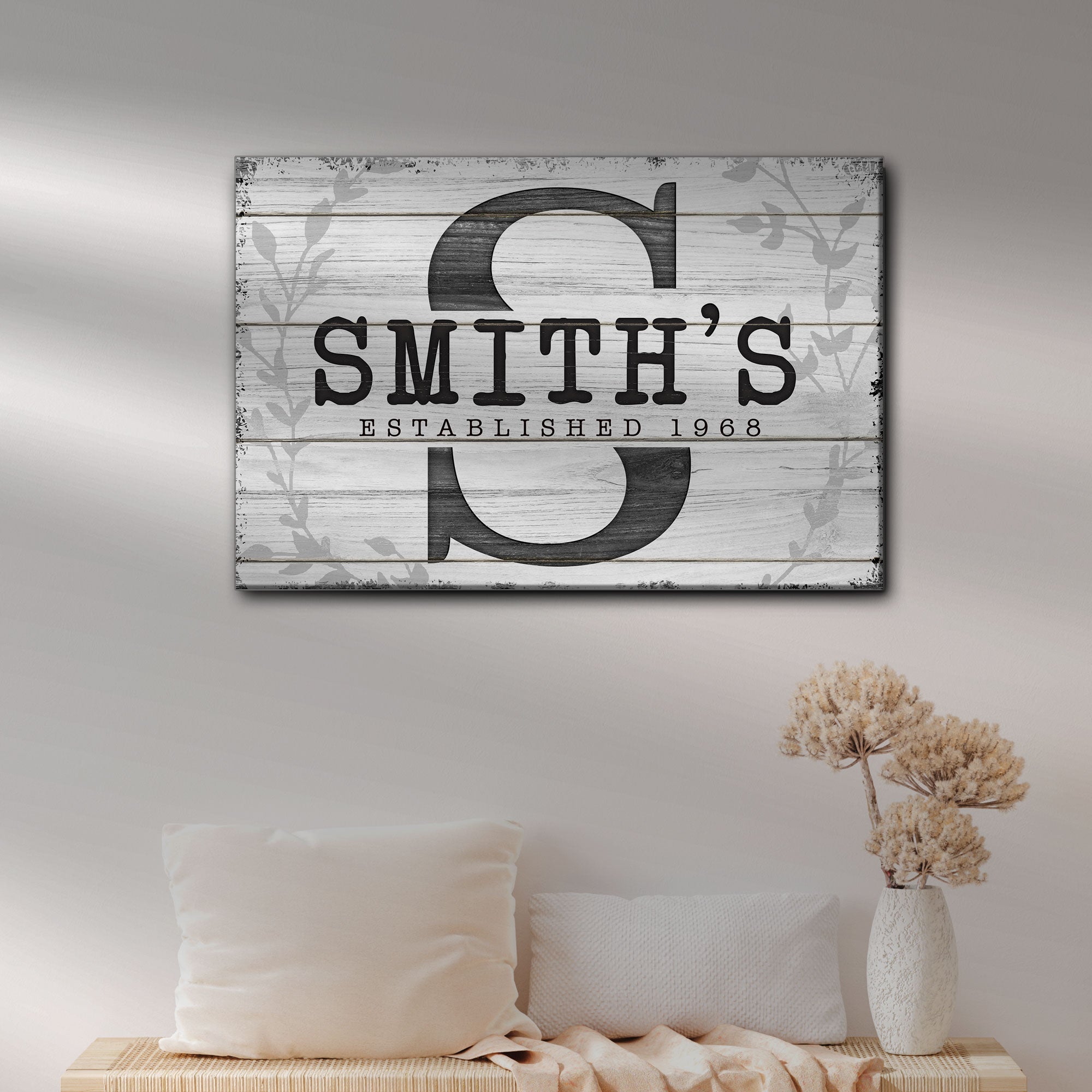 Established Last Name Sign VI on sale at MyriadMart
