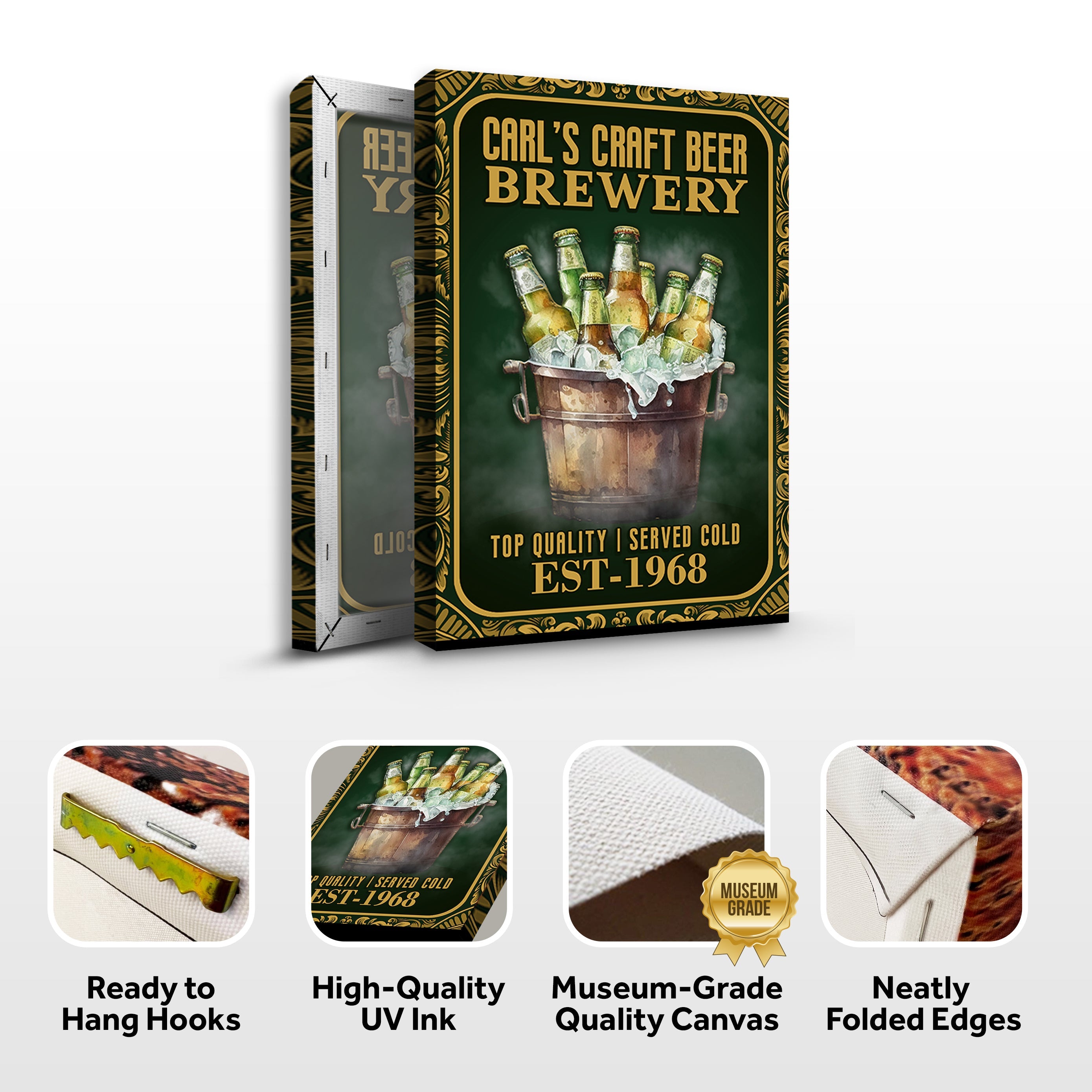 Craft Beer Brewery Sign on sale at MyriadMart