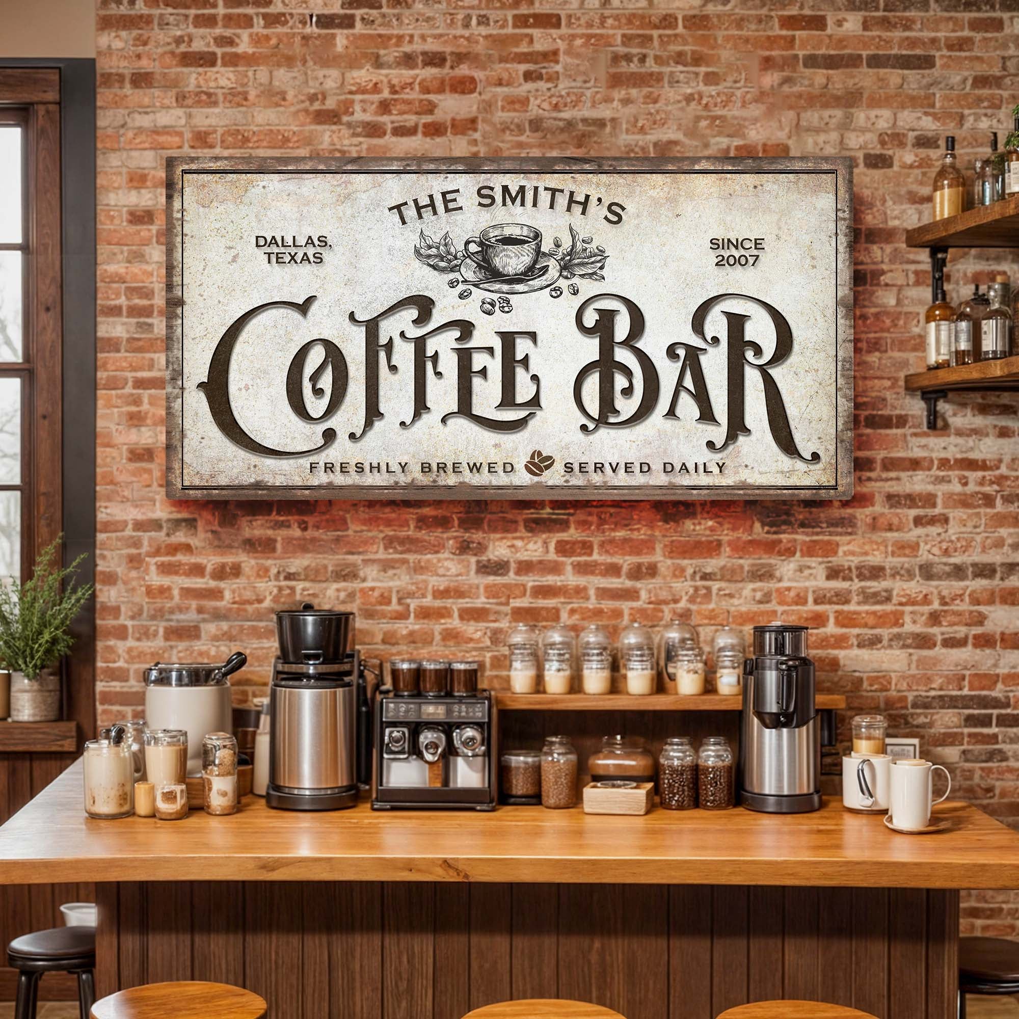 Coffee Bar Sign VII on sale at MyriadMart