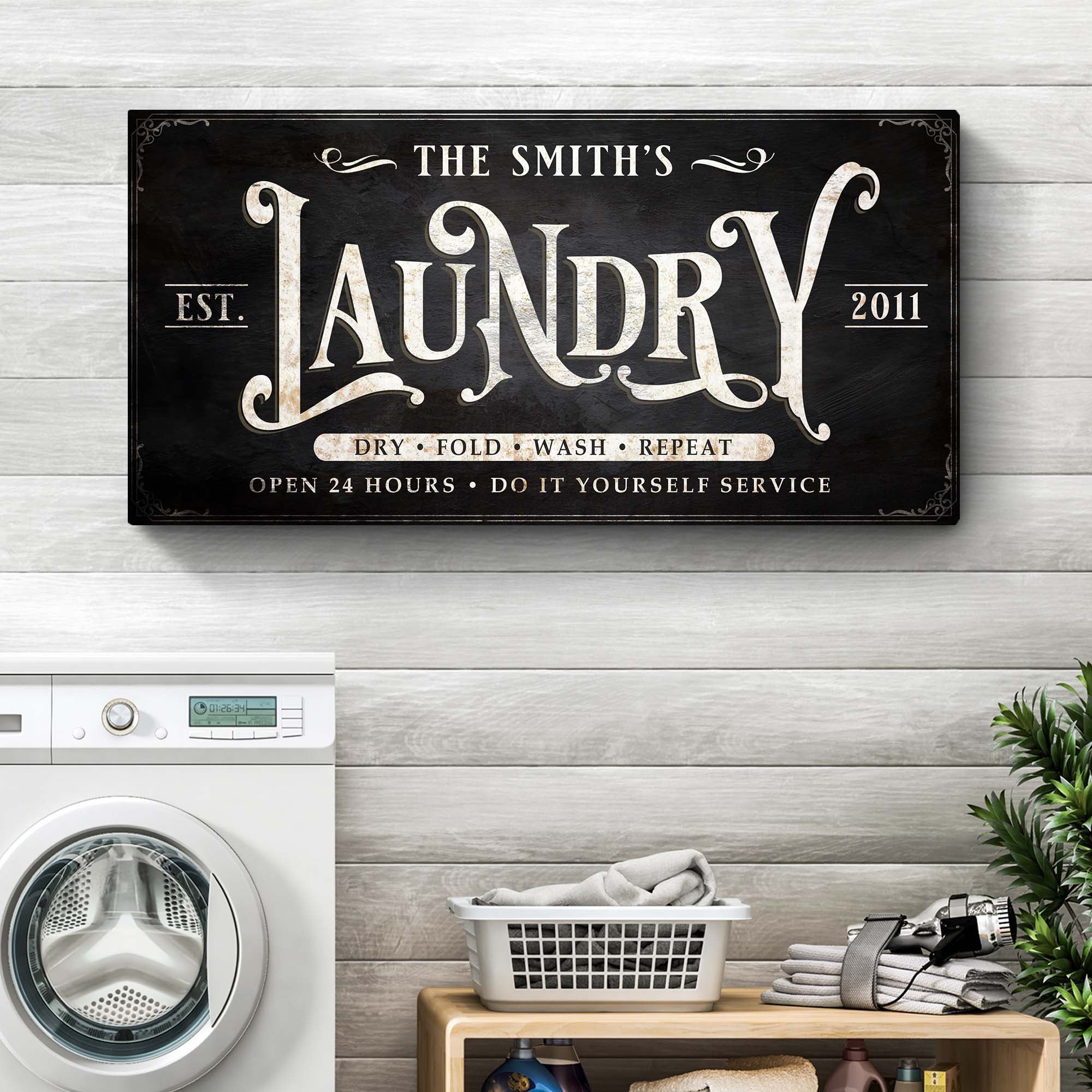Laundry Sign IV on sale at MyriadMart