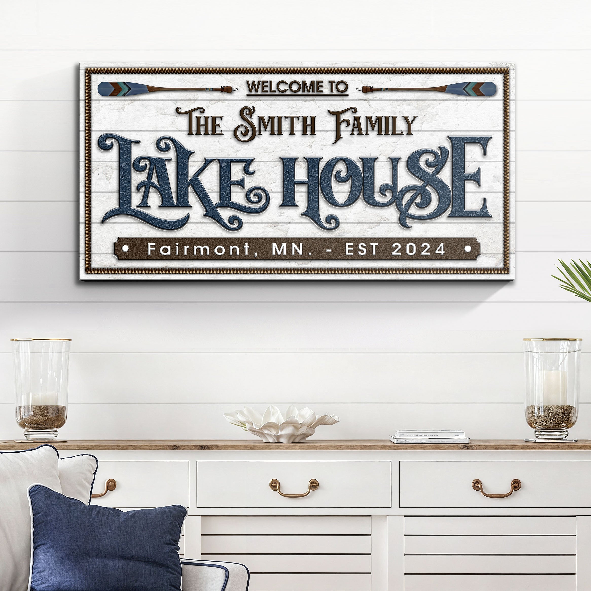 Lake House Sign XII on sale at MyriadMart