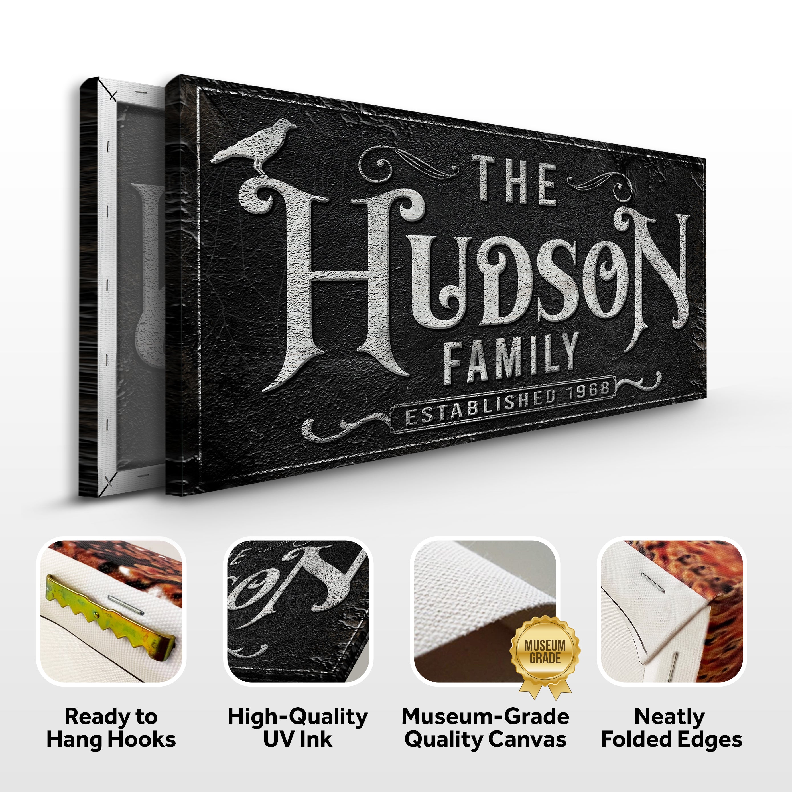 Personalized Gothic Sign IV on sale at MyriadMart