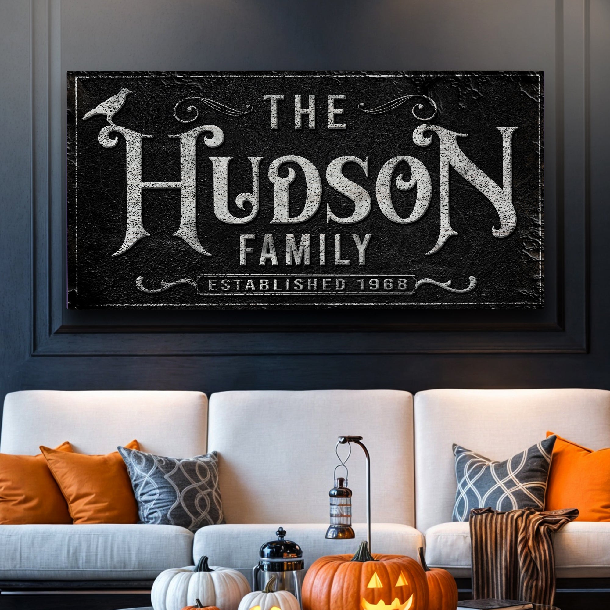 Personalized Gothic Sign IV on sale at MyriadMart