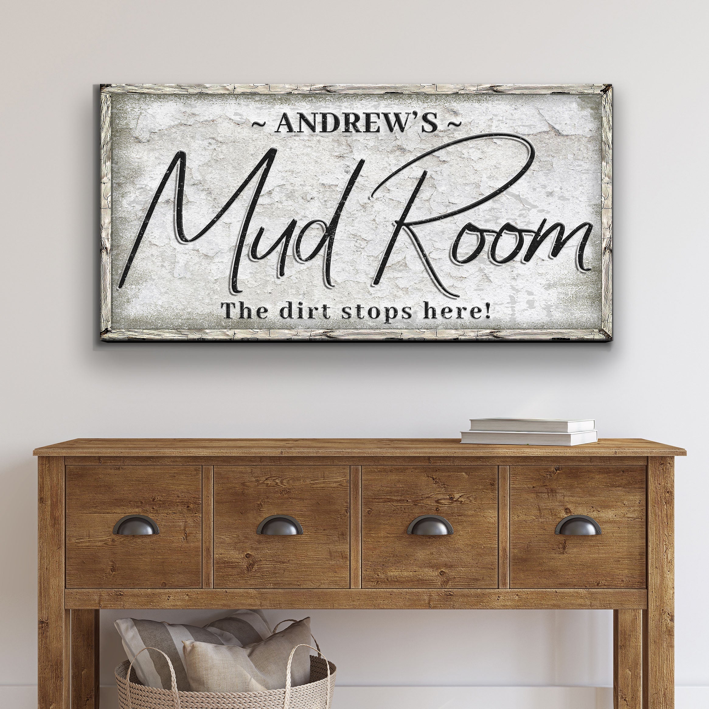 Personalized Mud Room Sign II on sale at MyriadMart