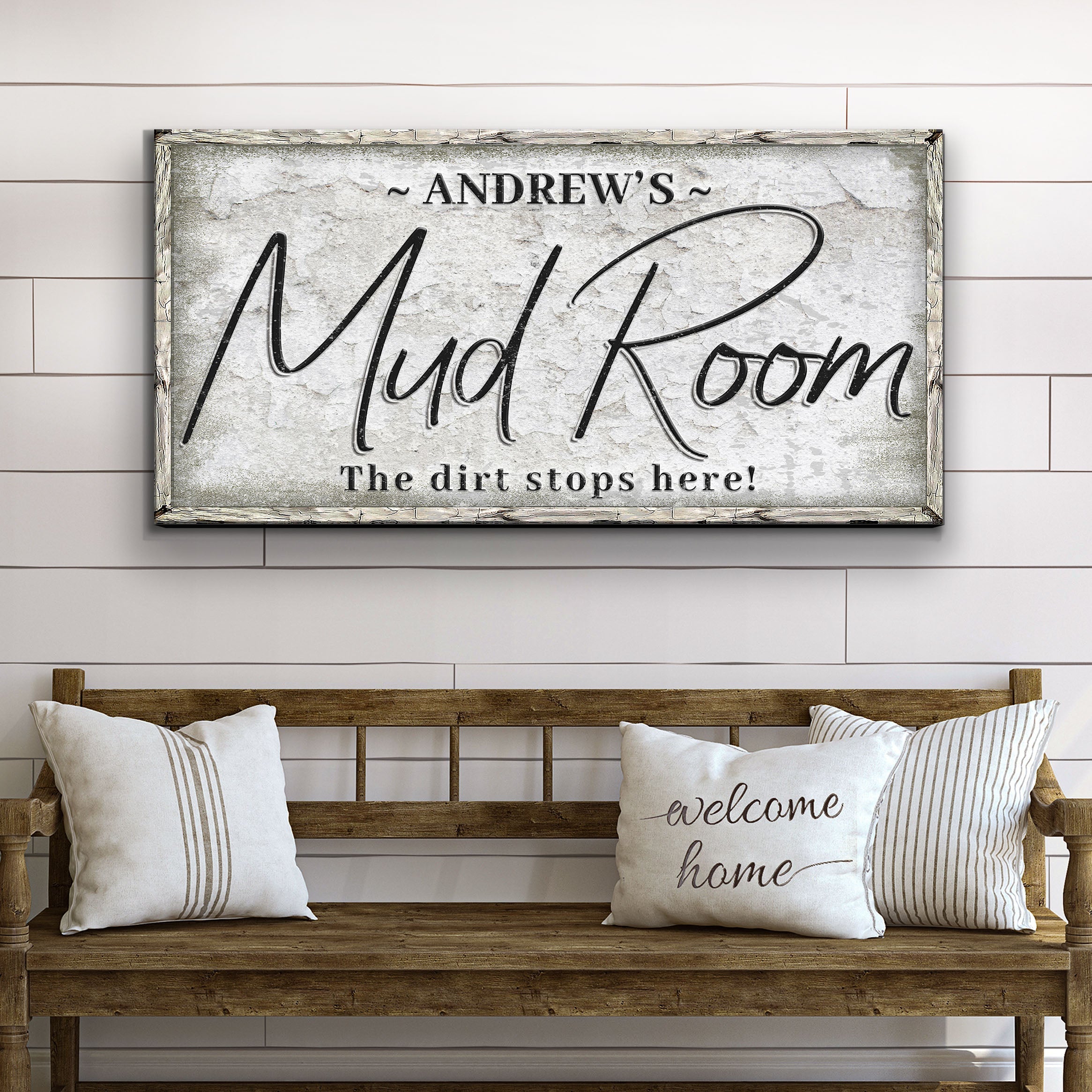 Personalized Mud Room Sign II on sale at MyriadMart
