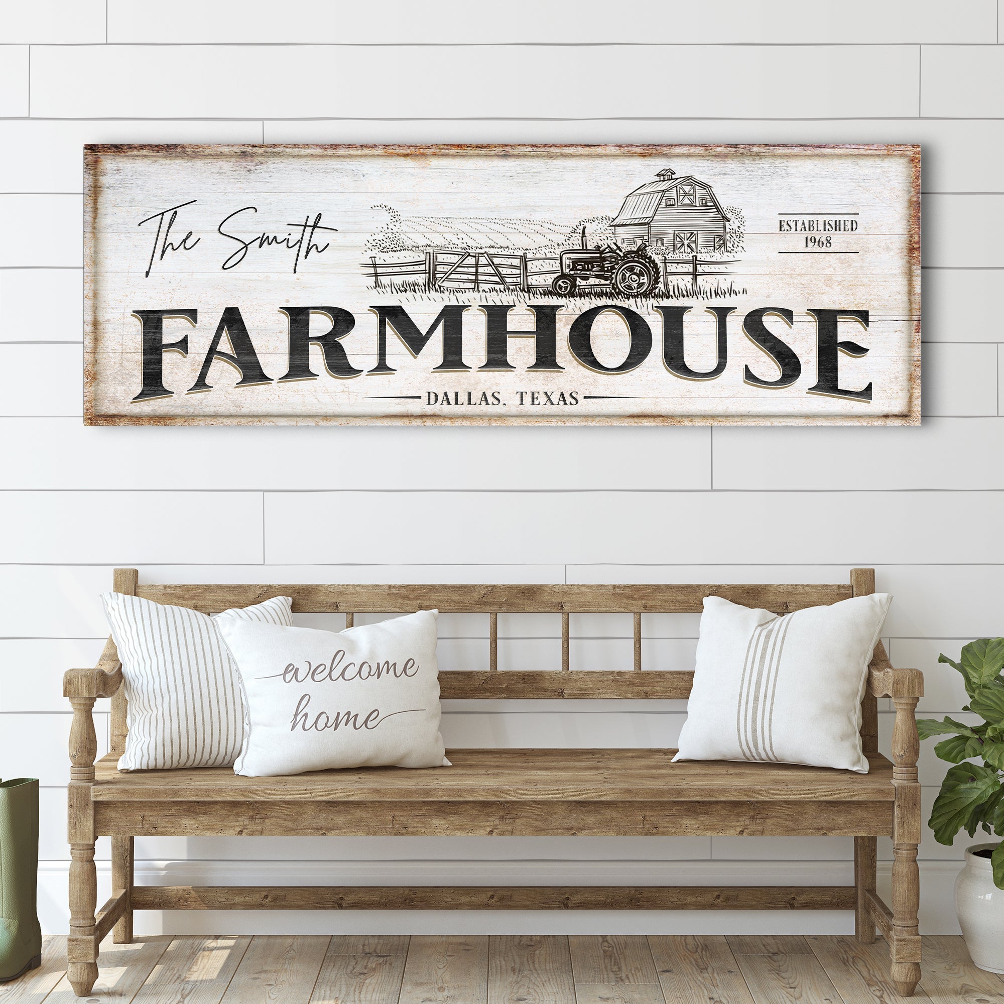 Rustic Farmhouse Sign III on sale at MyriadMart