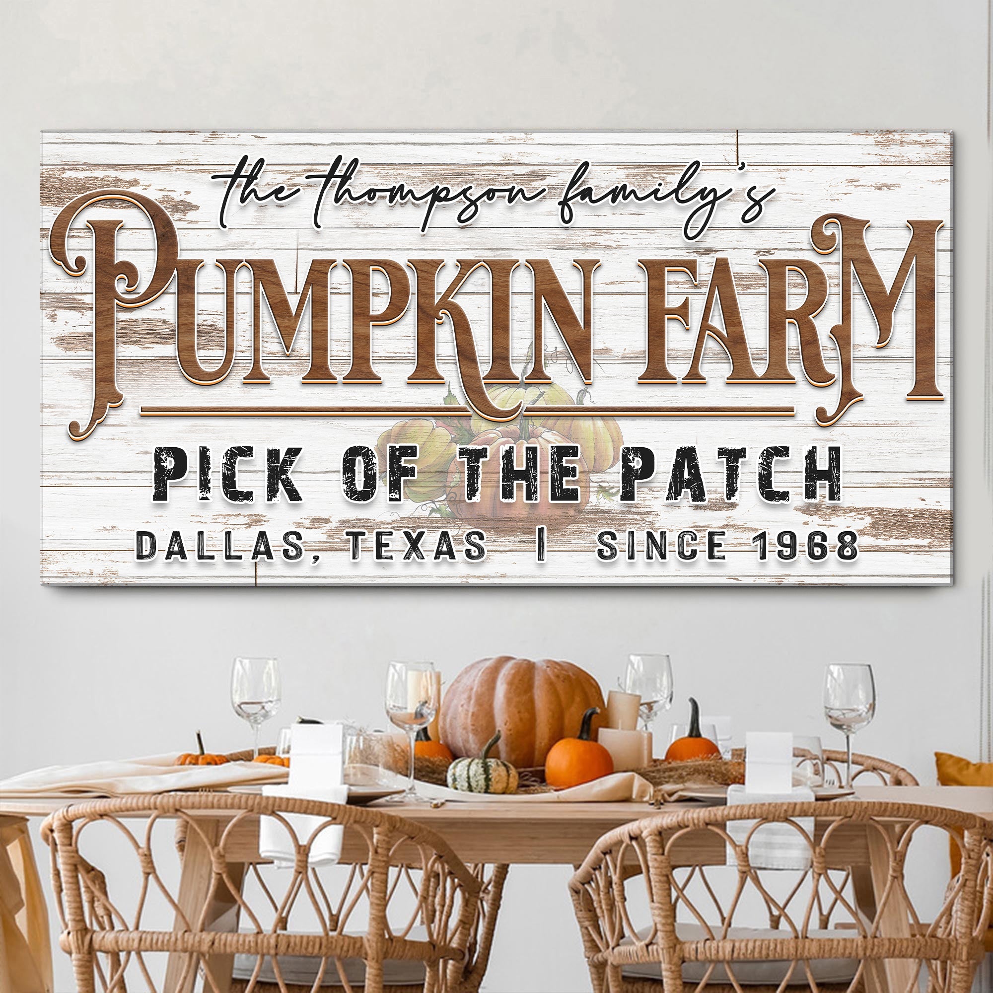 Pick Of The Patch Pumpkin Farm Sign II on sale at MyriadMart